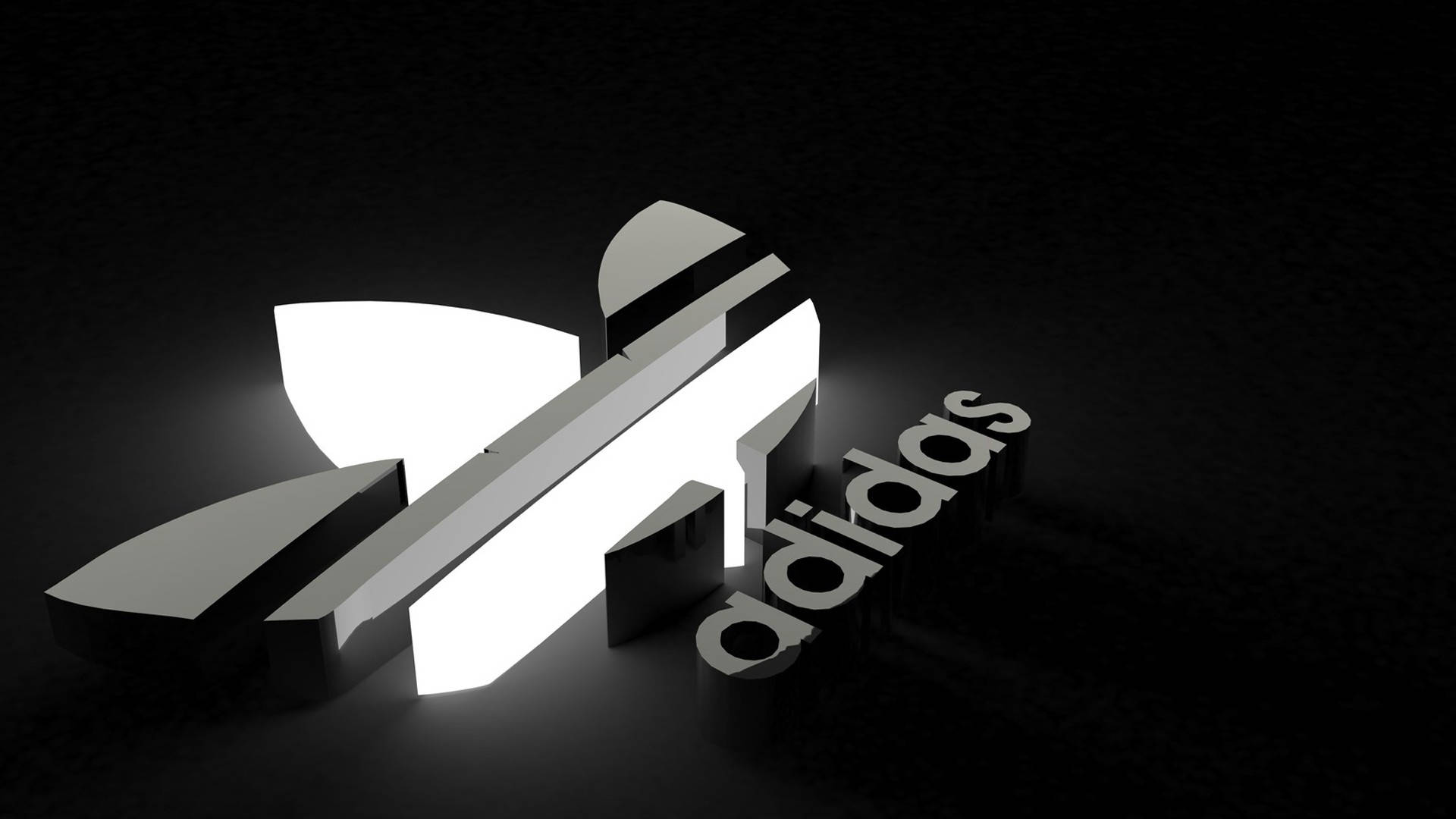 Logotipo de la Marca Adidas en Monocromo Fondos de pantalla