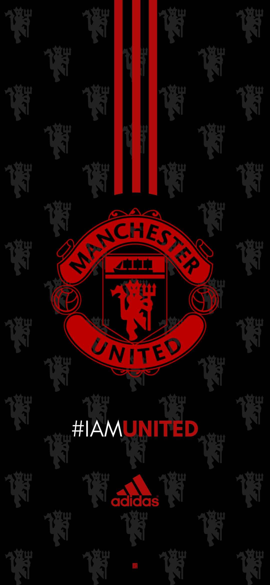 Logotipo de Manchester United y Logotipo de Adidas Fondos de pantalla