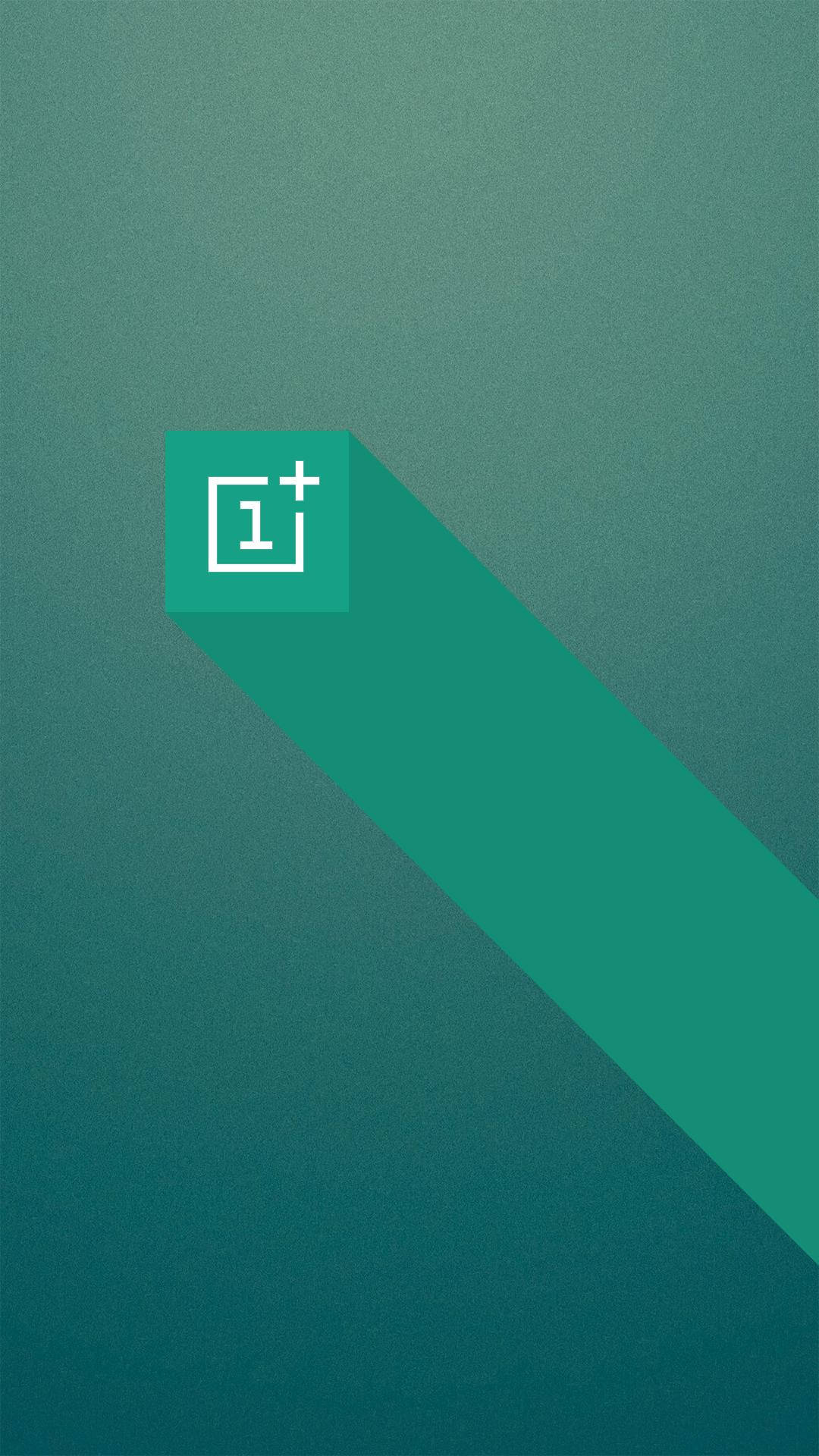 Logotipo de OnePlus en cubo verde Fondos de pantalla
