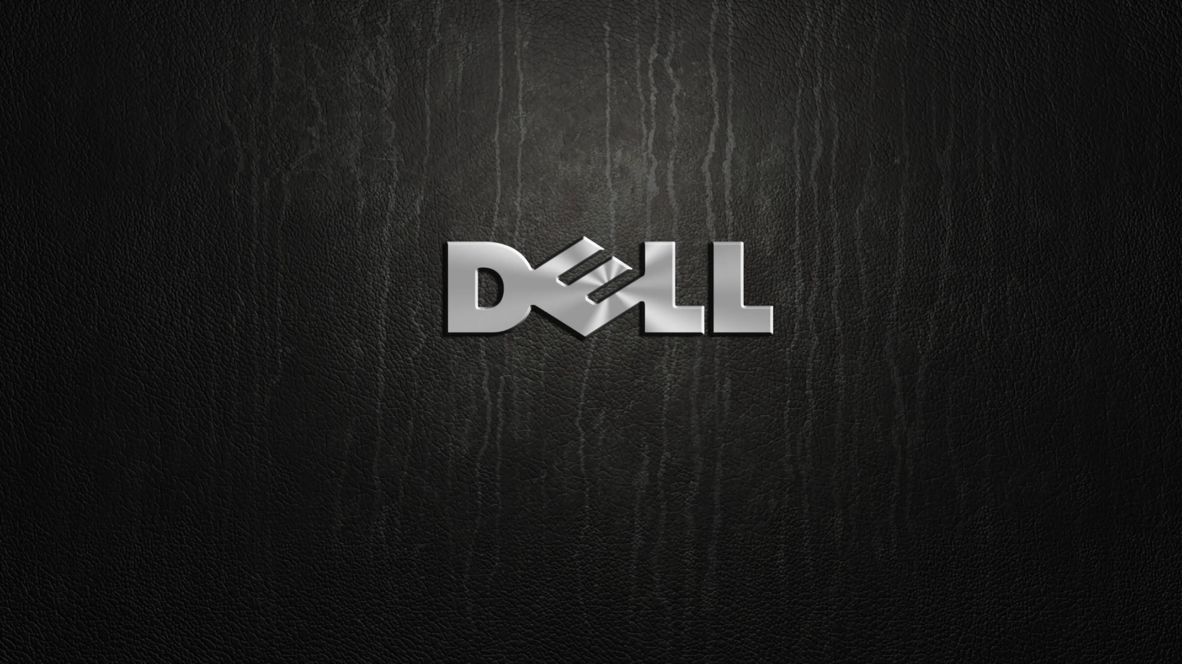 Logotipo Dell 4K sobre madera Fondos de pantalla