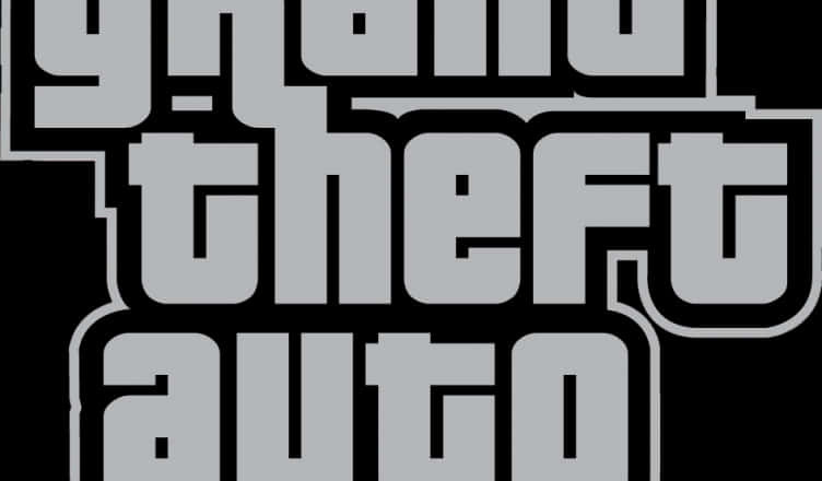 Logotipo GTA en blanco y negro Fondos de pantalla