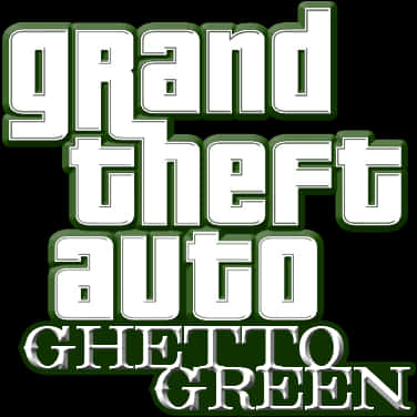 Logotipo GTA Ghetto Green Fondos de pantalla