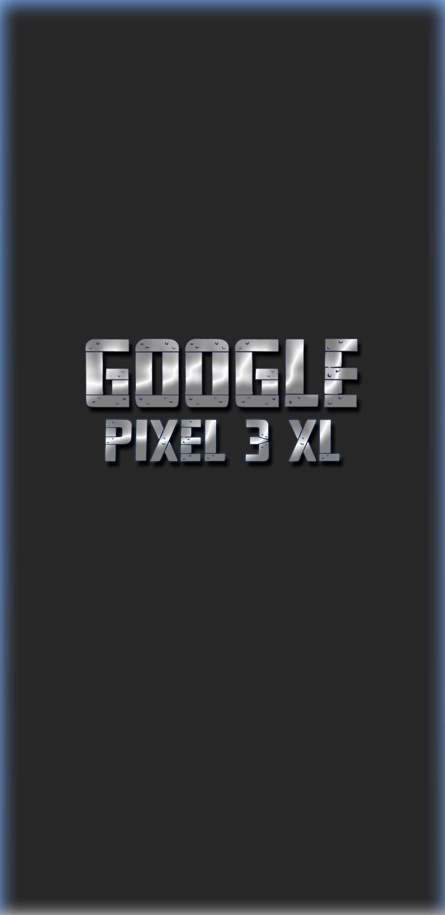 Logotipo metálico del Pixel 3 XL Fondos de pantalla