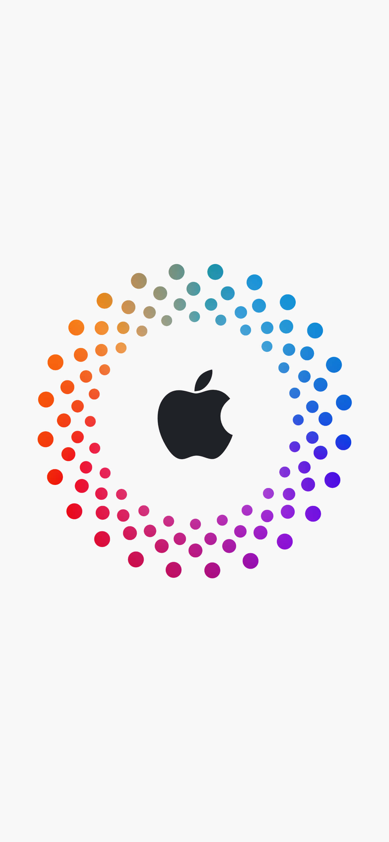 Logotipo negro con puntos Asombroso Apple HD iPhone Fondos de pantalla