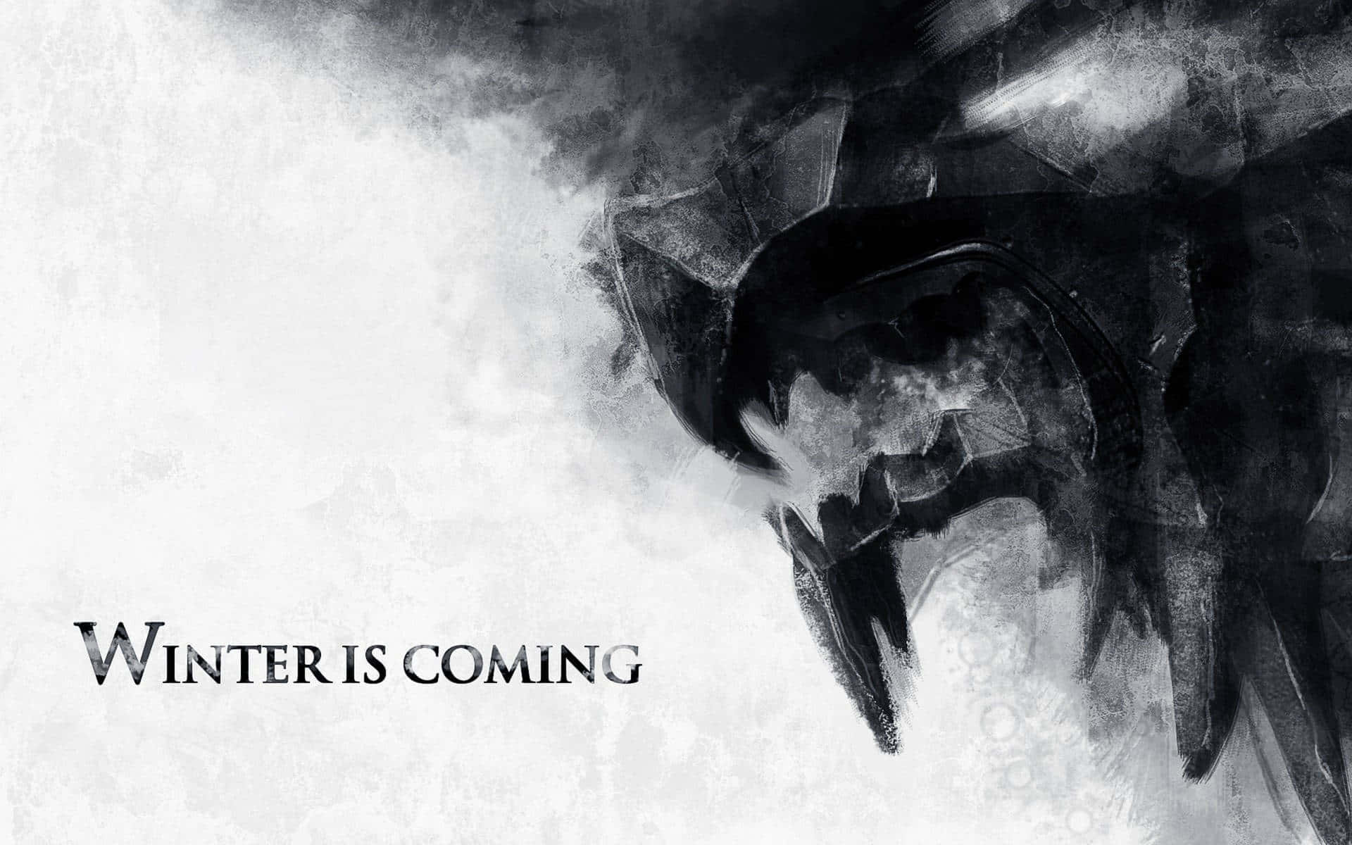 Logotipo oscuro y ahumado de Casa Stark Fondos de pantalla