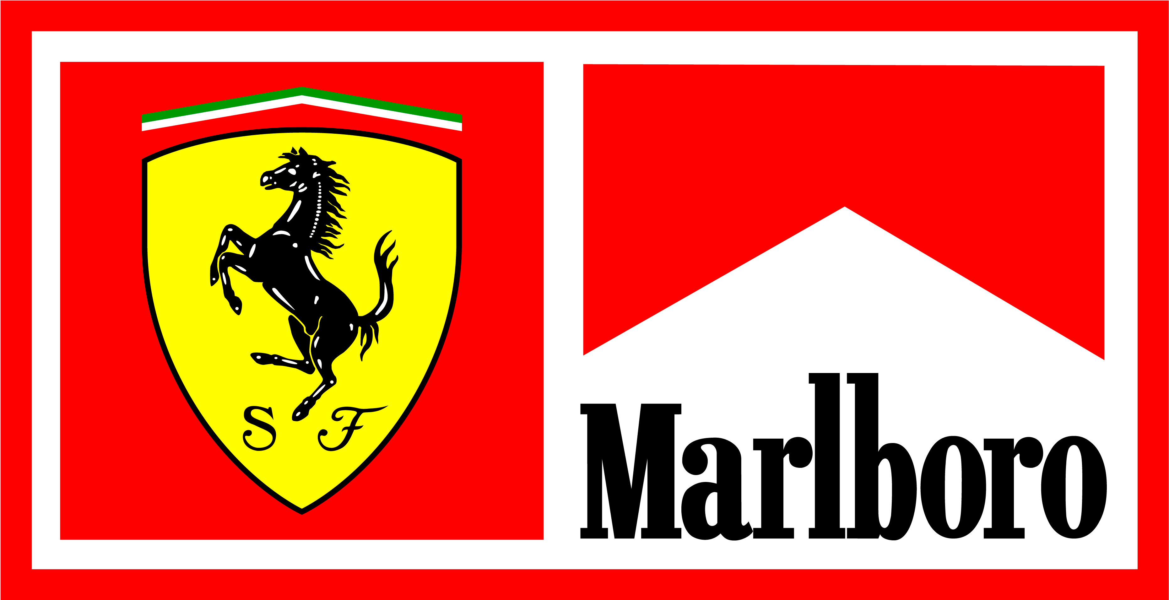 Logotipos de Ferrari y Marlboro Fondos de pantalla
