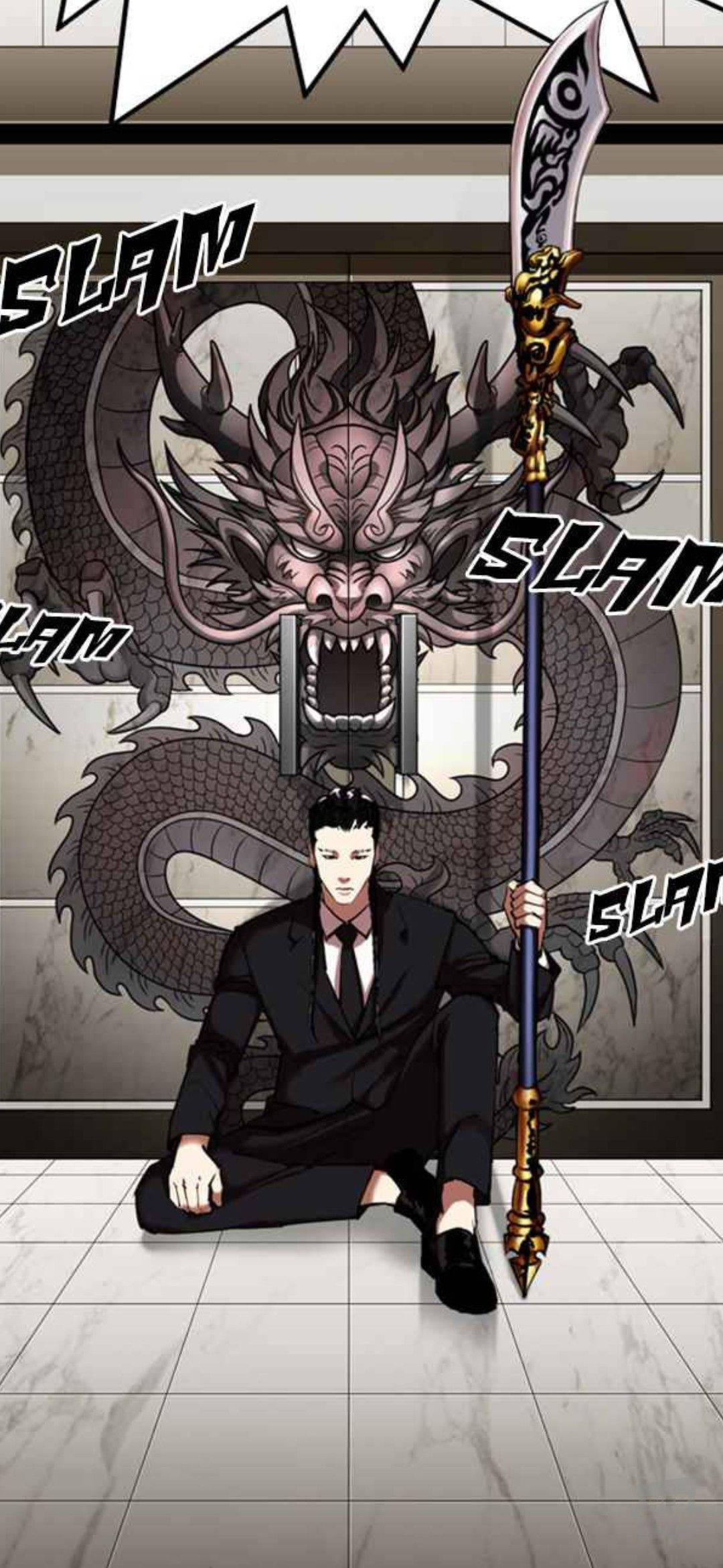 Lookism Xiaolong con arma Fondos de pantalla