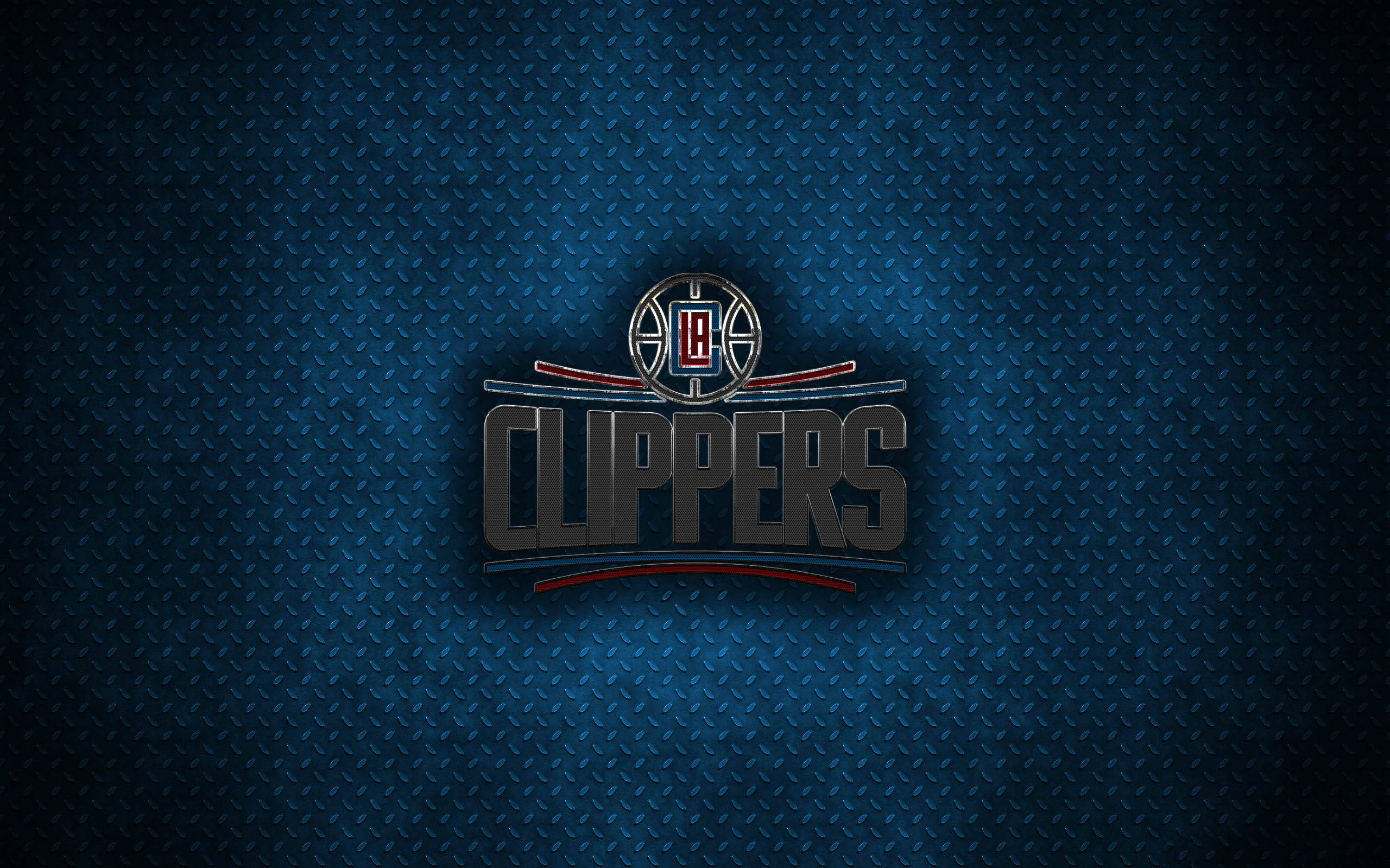 Los Angeles Clippers Fondo Metálico Fondos de pantalla