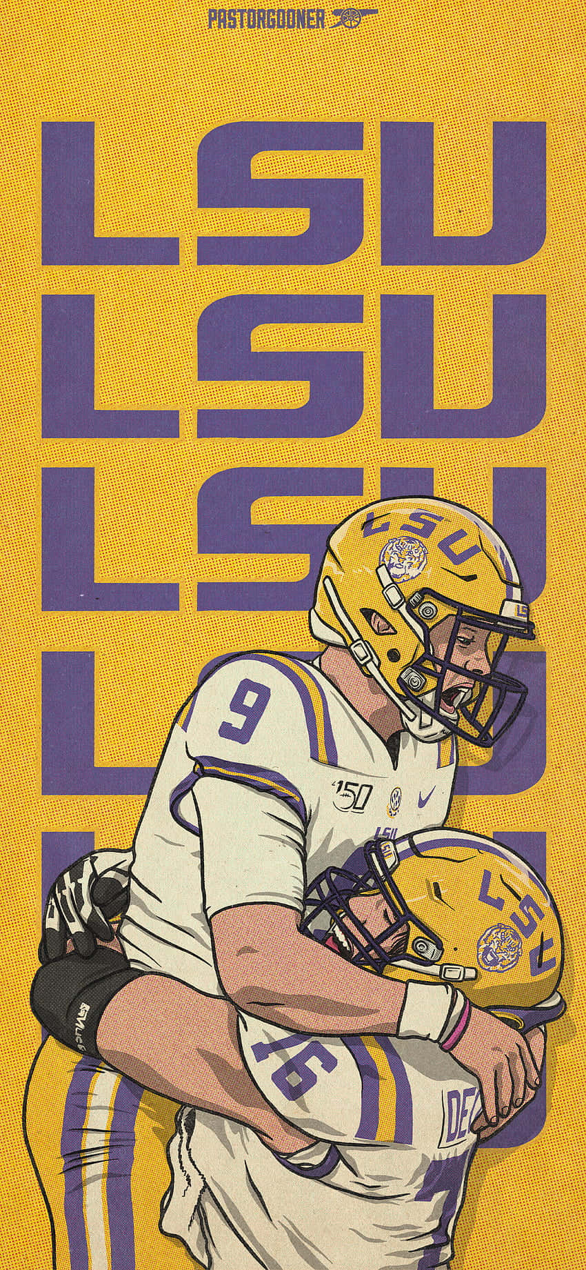 Los LSU Tigers rugen hacia la victoria Fondos de pantalla