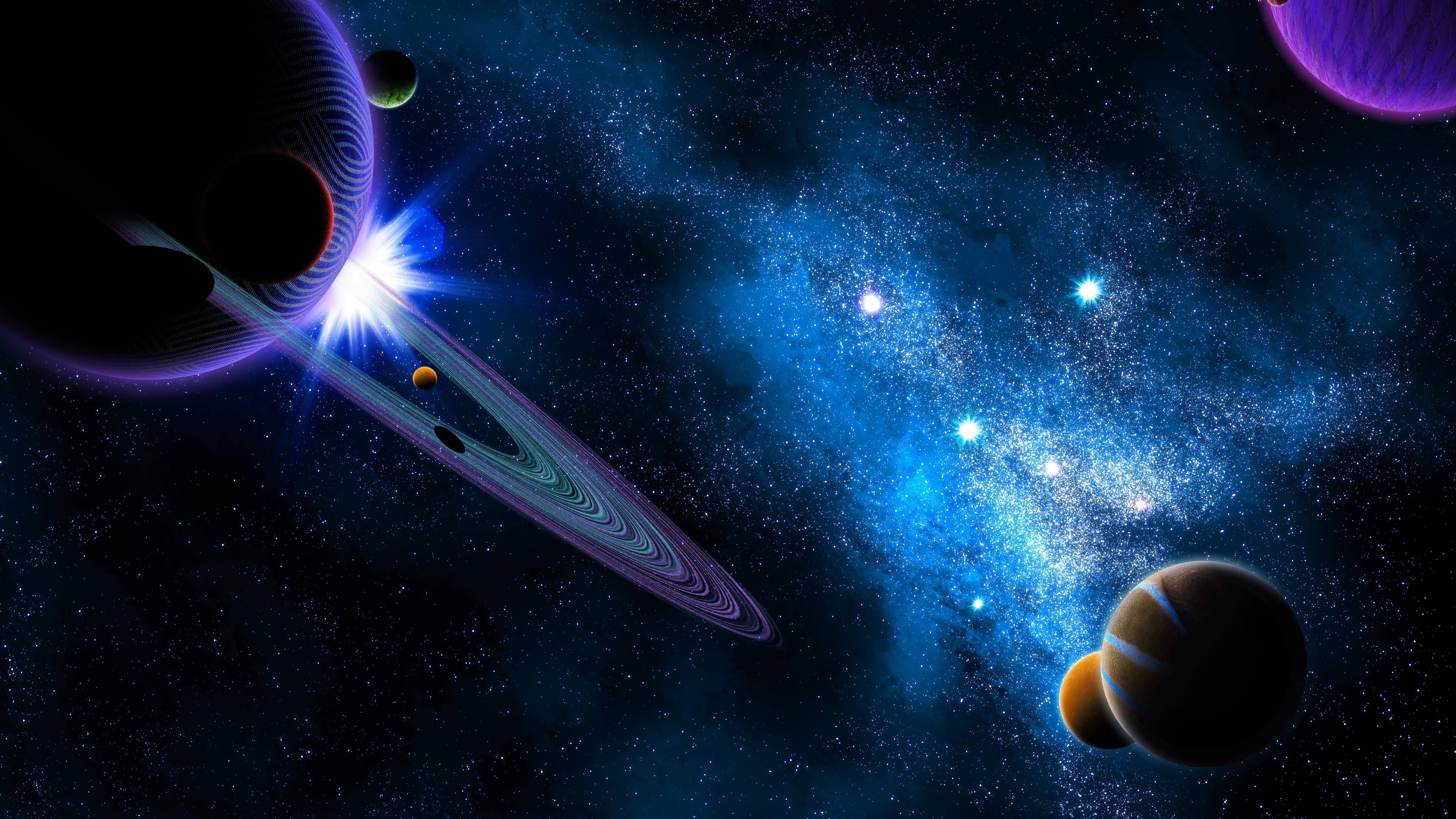 Los Mejores Planetas Galácticos en 4K UHD Fondos de pantalla