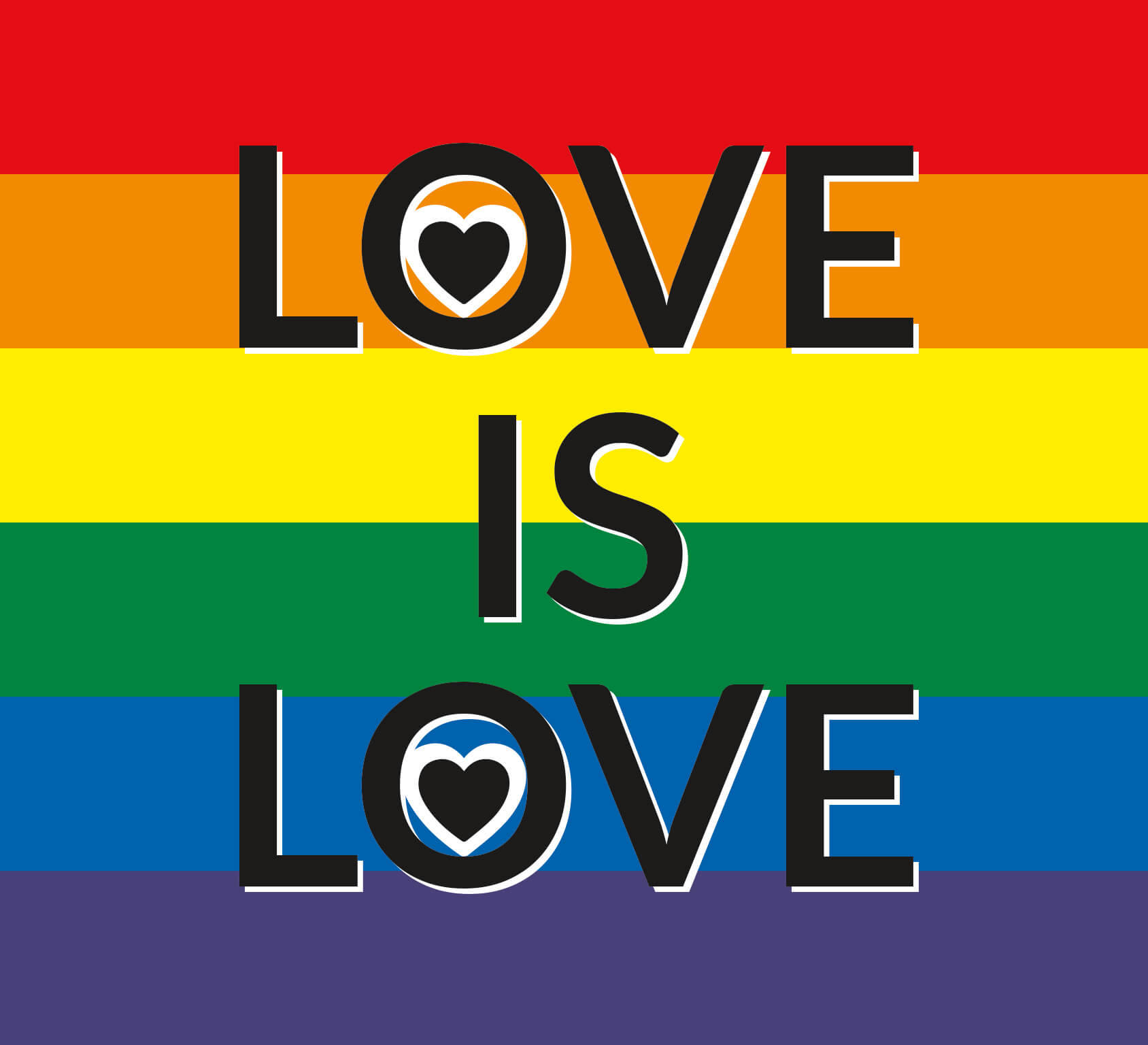 Love Is Love Arcoíris Fondos de pantalla