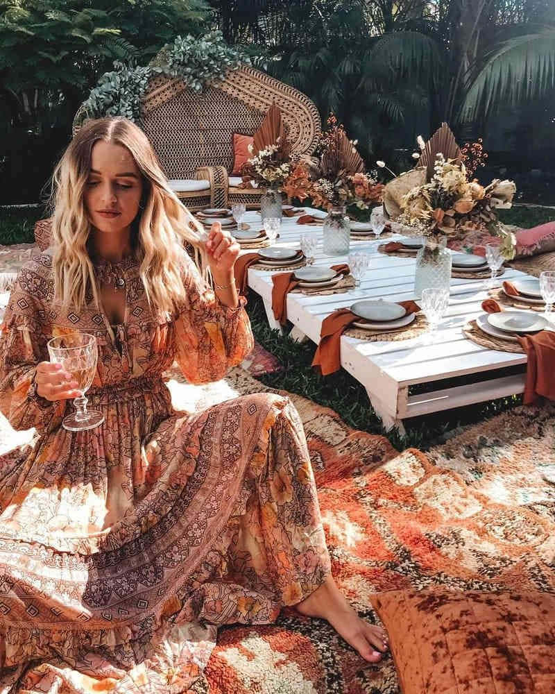 Luce maximalista y con estilo con la moda Aesthetic Boho Fondos de pantalla
