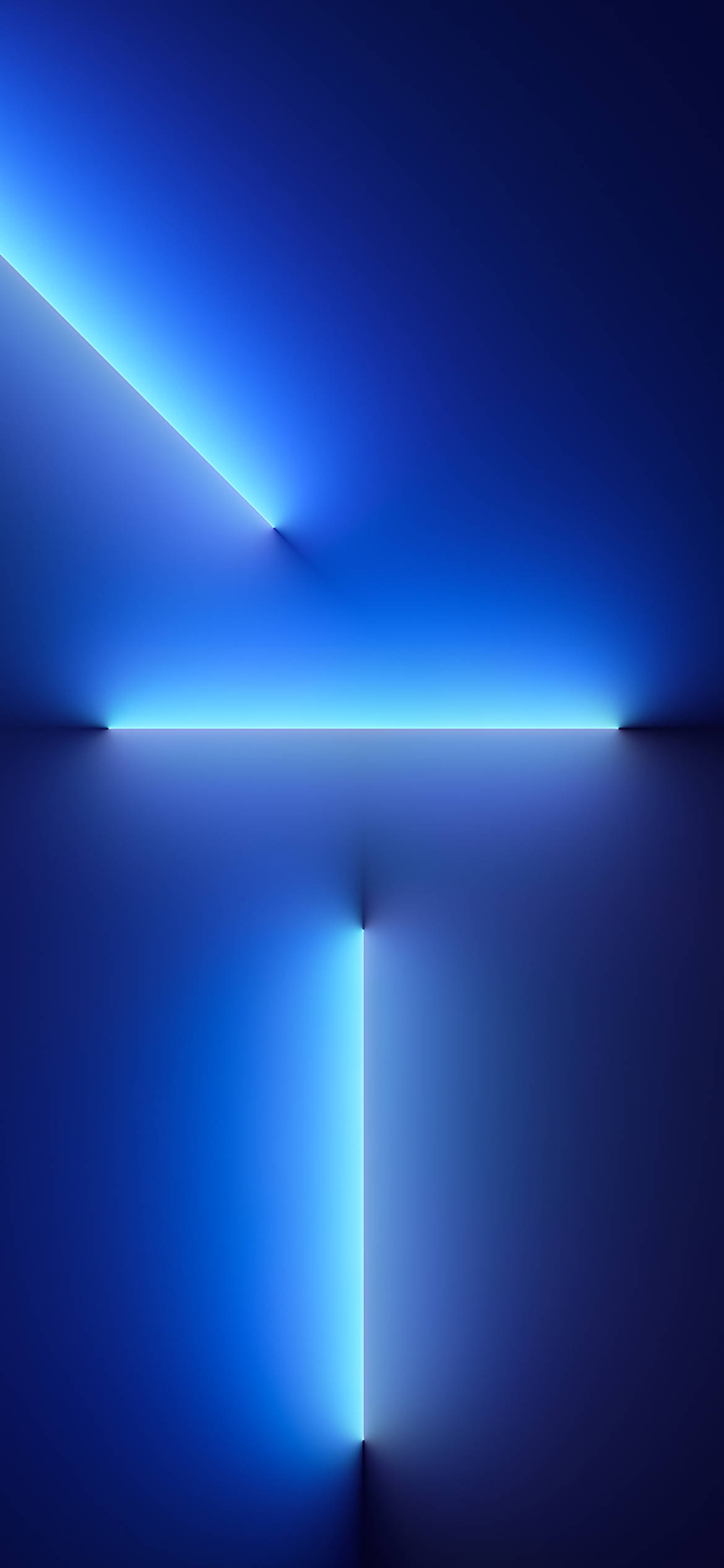 Luces azules iPhone 13 Pro Fondos de pantalla
