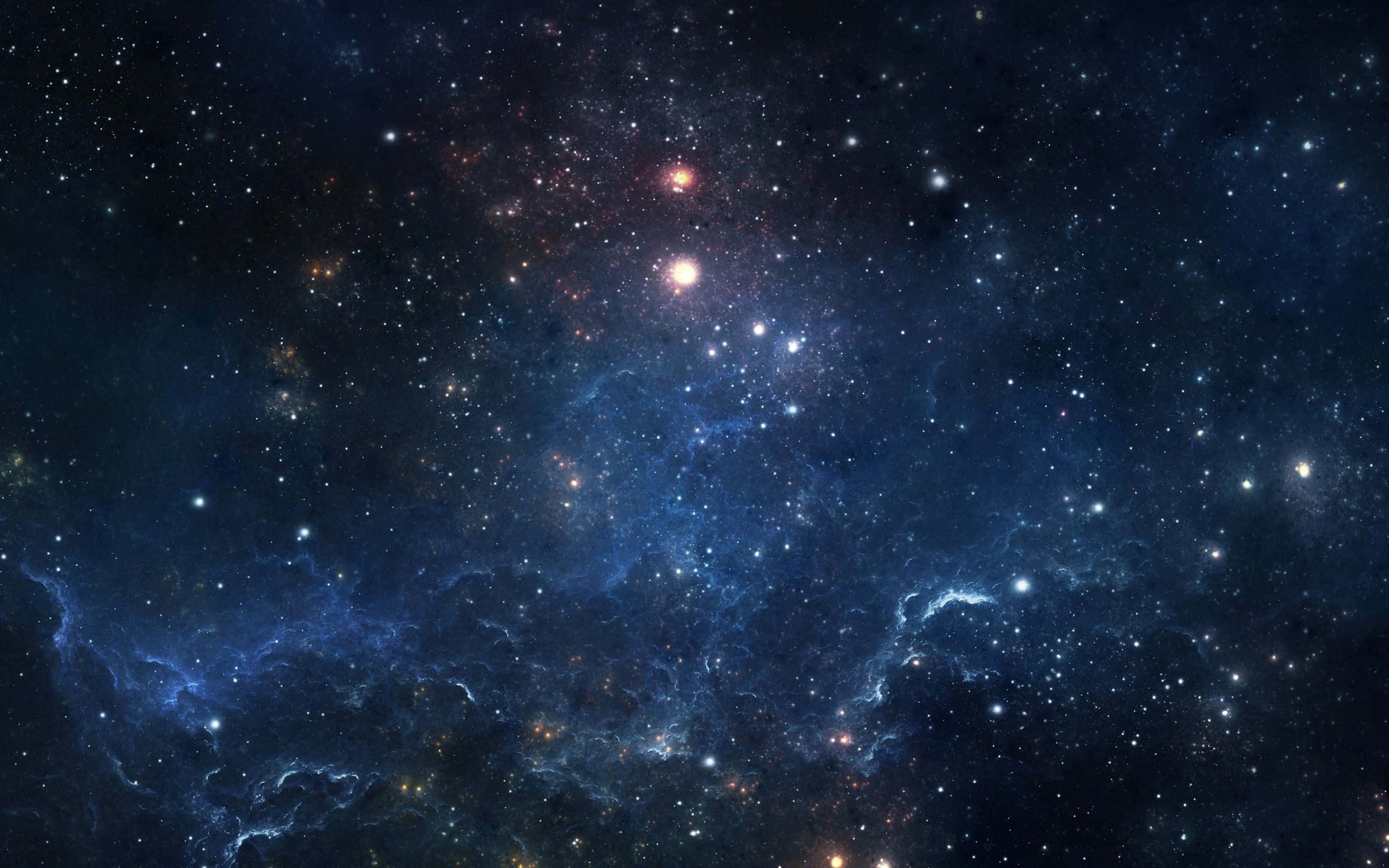 Luces Brillantes en el Cielo Nocturno Fondos de pantalla