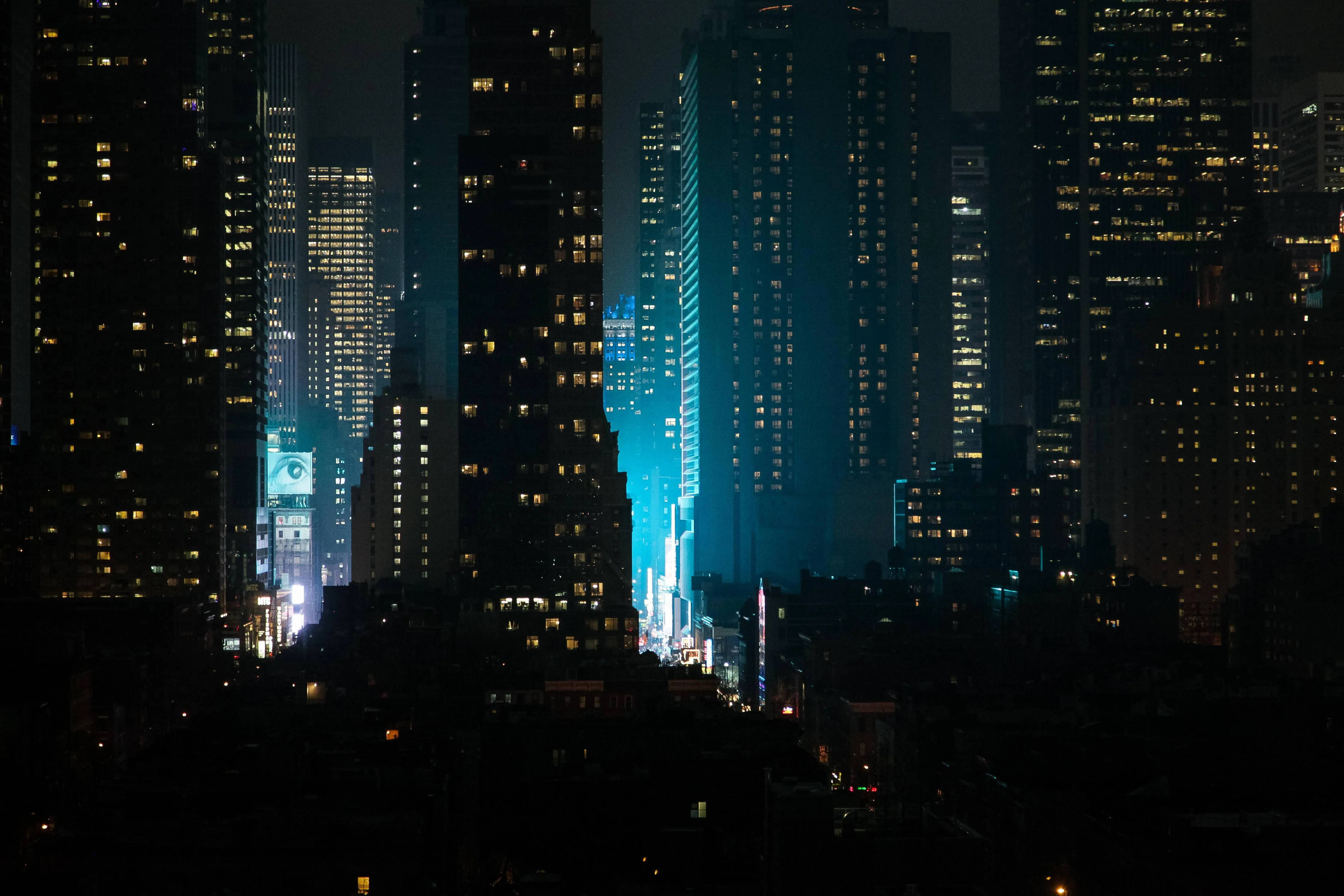 Luces de la Ciudad Oscura Fondos de pantalla