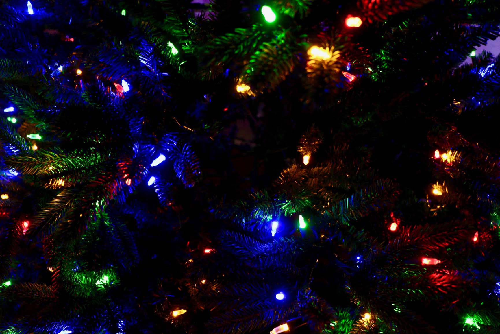 Luces de Navidad para un iPhone navideño preppy Fondos de pantalla