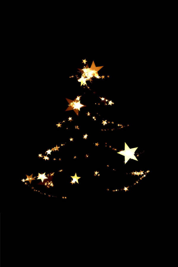 Luces sencillas de árbol de Navidad Fondos de pantalla