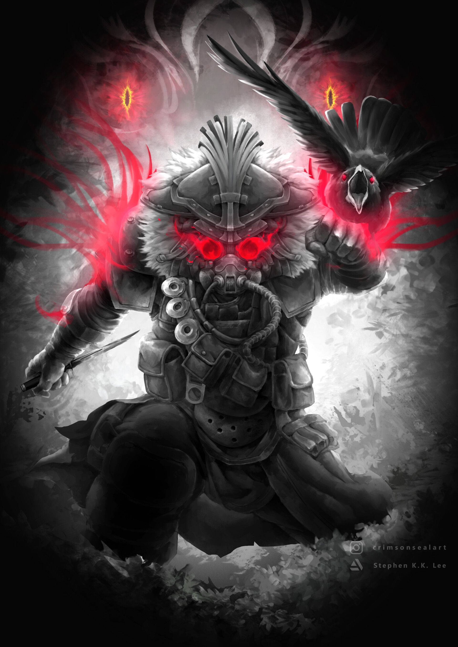 ¡Lucha con valentía en la arena de Apex Legends con Bloodhound! Fondos de pantalla