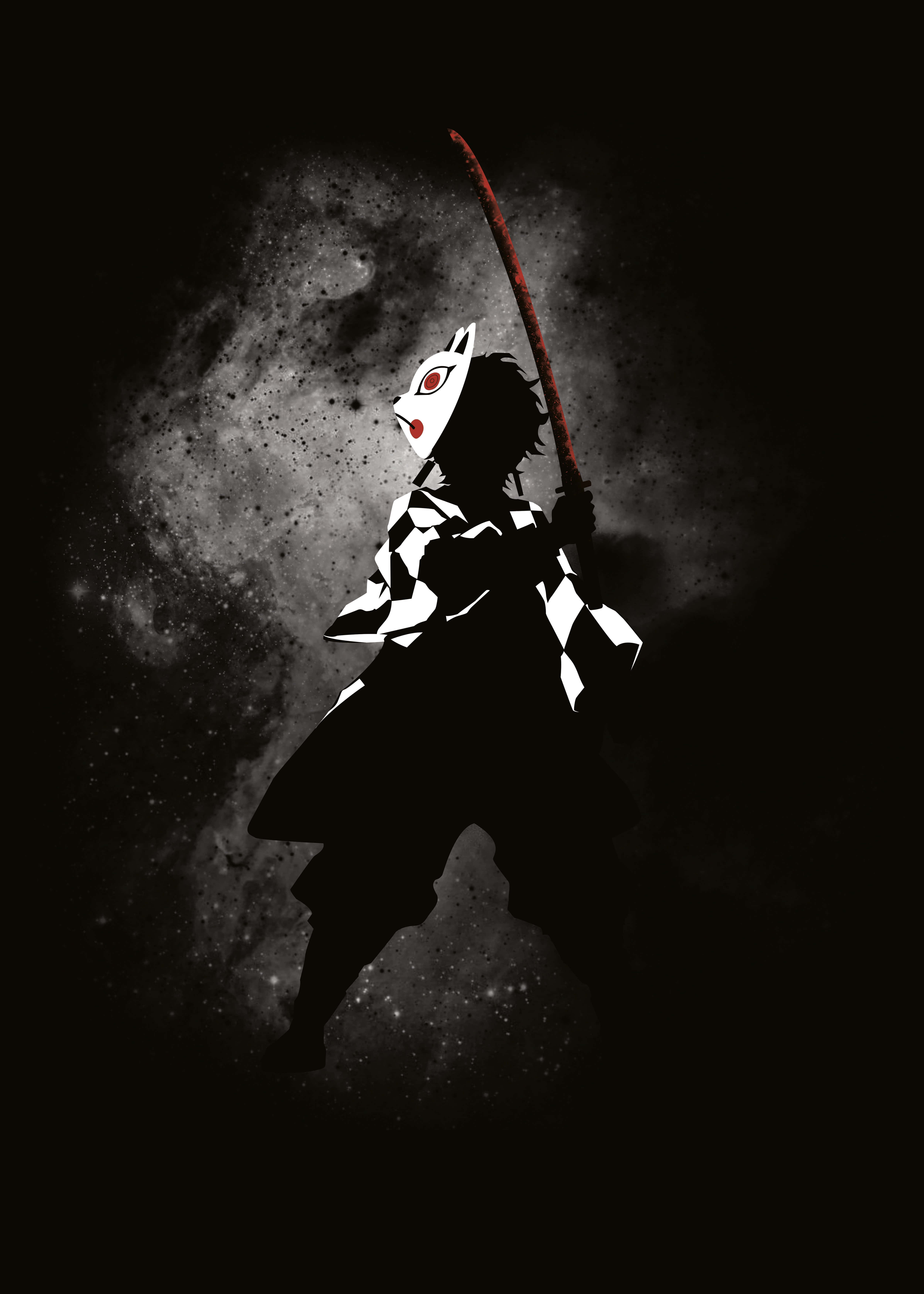 Lucha contra las fuerzas oscuras del mal con el poder de Dark Demon Slayer Fondos de pantalla