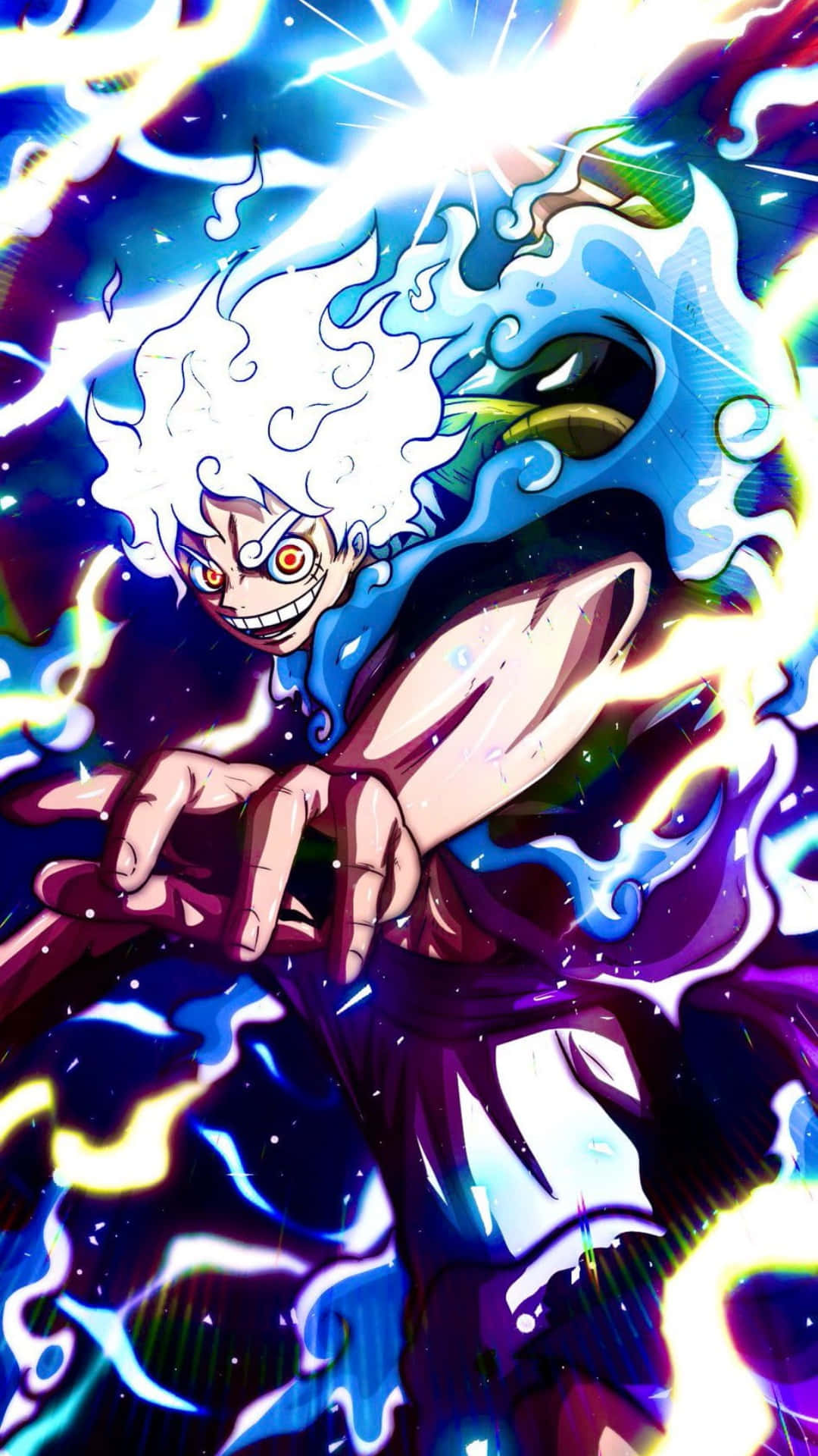 Luffy demostrando su determinación para proteger a su tripulación Fondos de pantalla