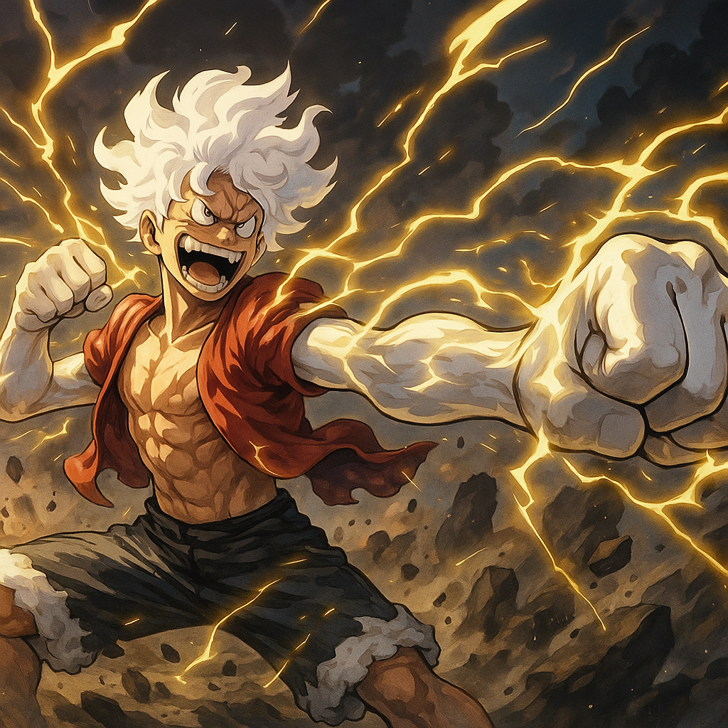 Luffy en Gear 5 Fondos de pantalla