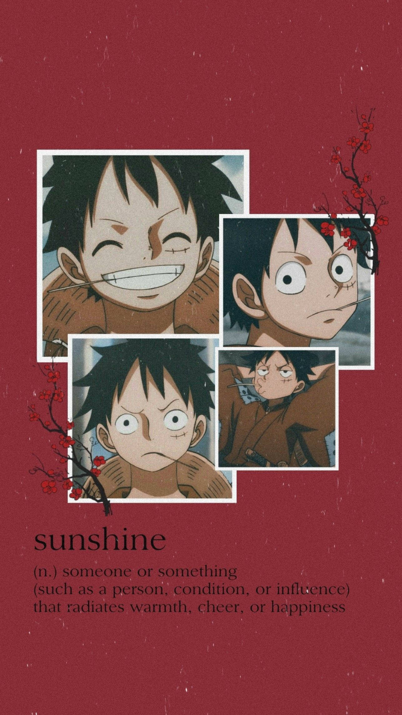 Luffy Feliz Estética One Piece Fondos de pantalla