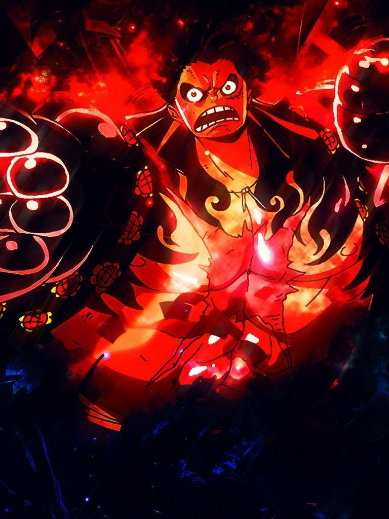 Luffy Gear 4 Llamas Fondos de pantalla