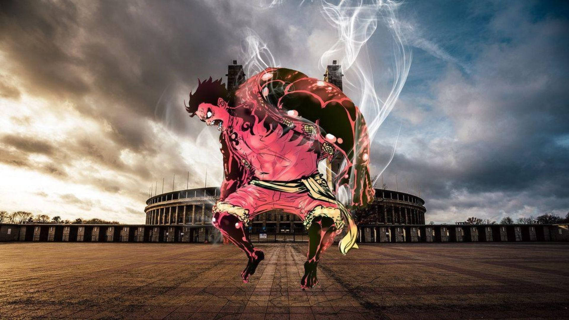 Luffy Gear 4 Nube Coliseo Fondos de pantalla