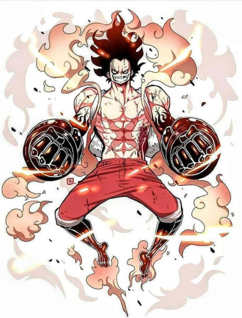 Luffy Gear 4 Sonrisa Burlona Fondos de pantalla