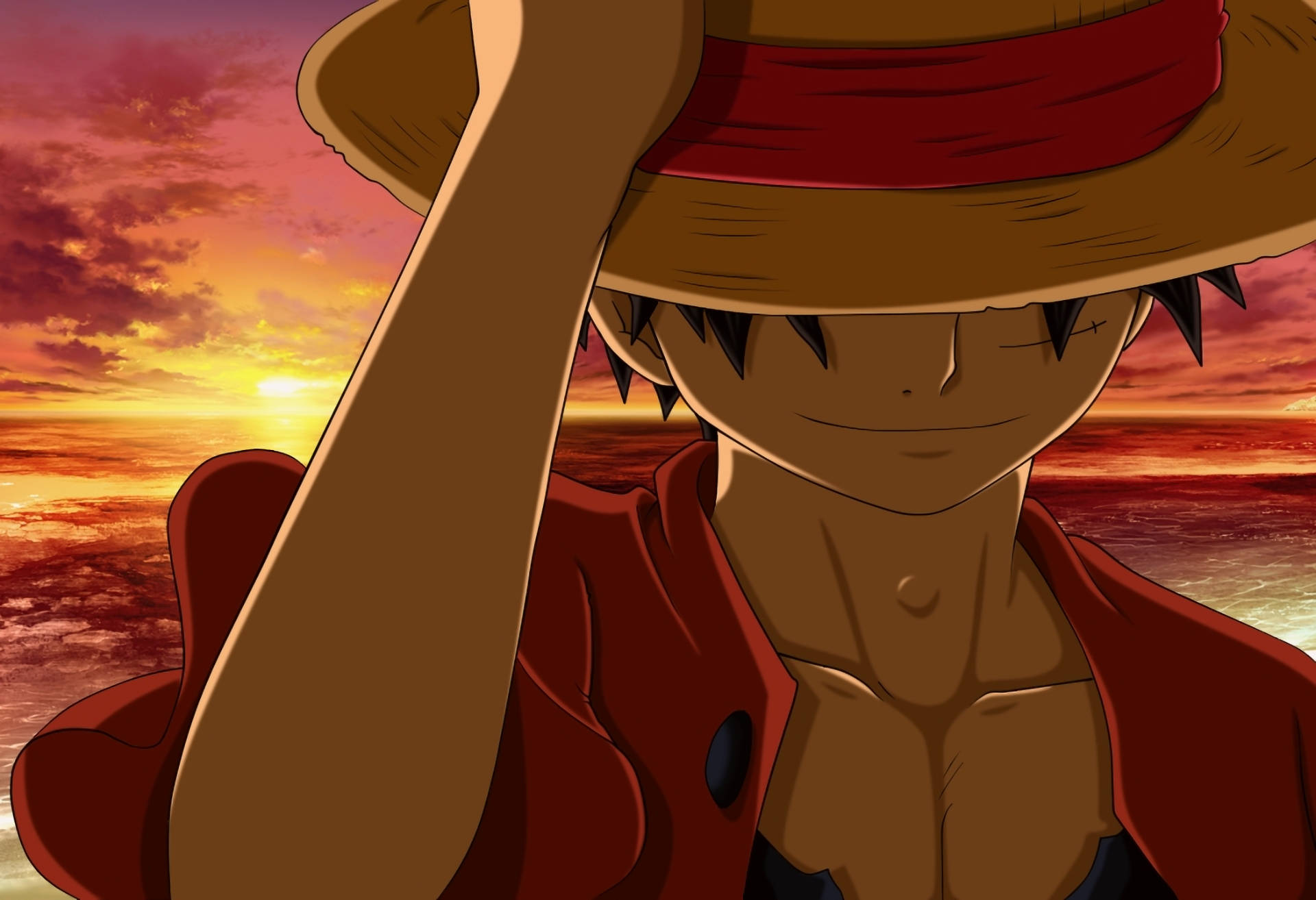 Luffy Pirata Tímido Fondos de pantalla
