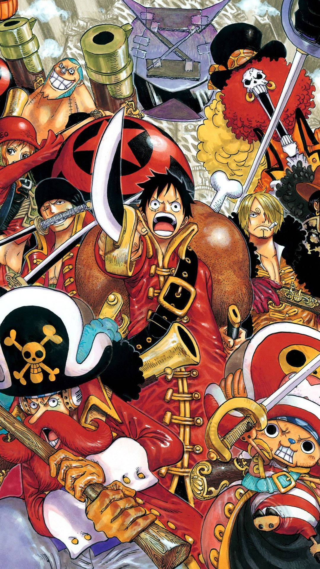 Luffy y su tripulación Sombrero de Paja del exitoso manga y anime One Piece Fondos de pantalla