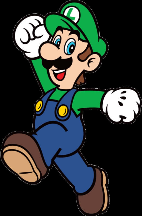 Luigi en Acción Fondos de pantalla