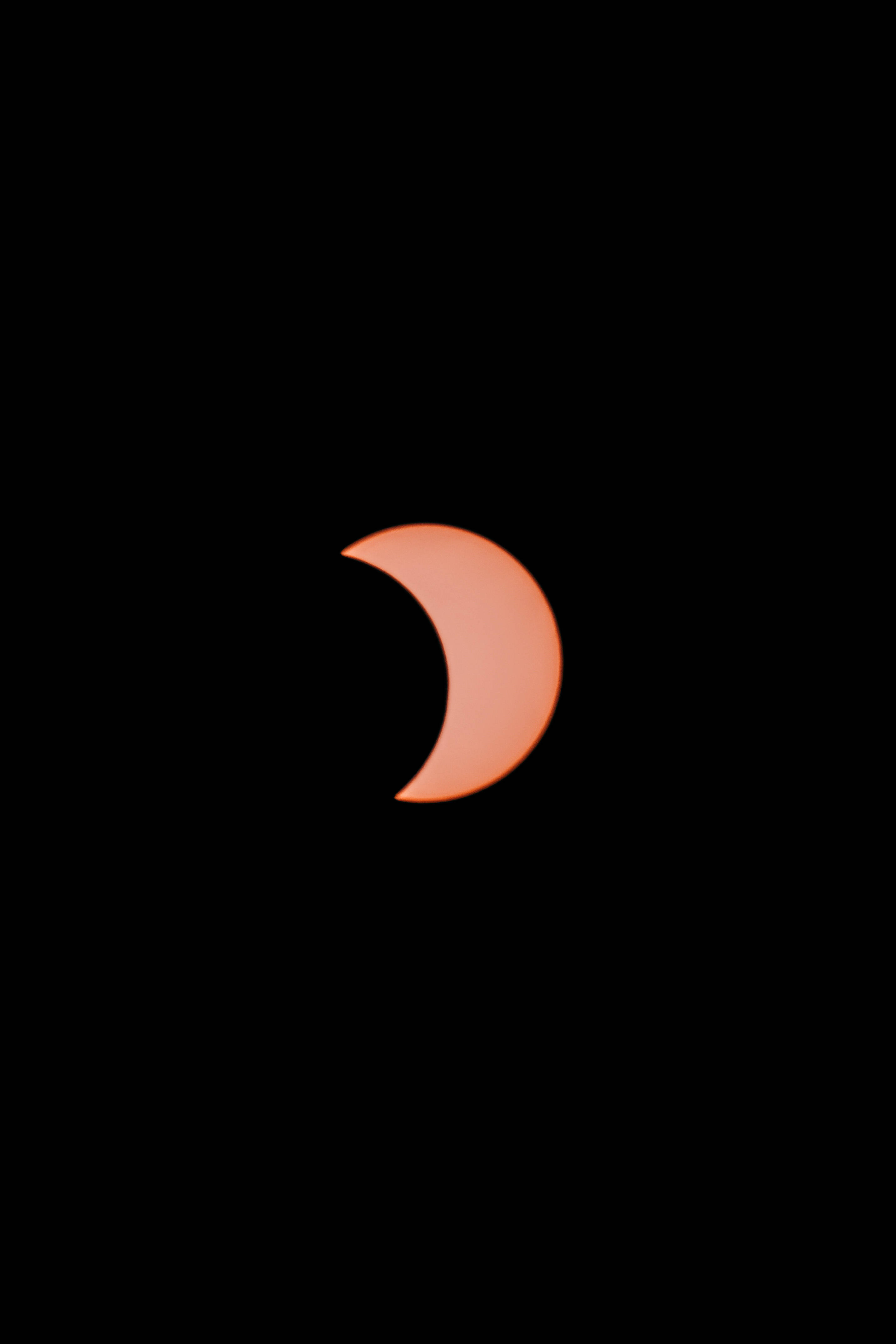Luna estética en eclipse solar parcial Fondos de pantalla