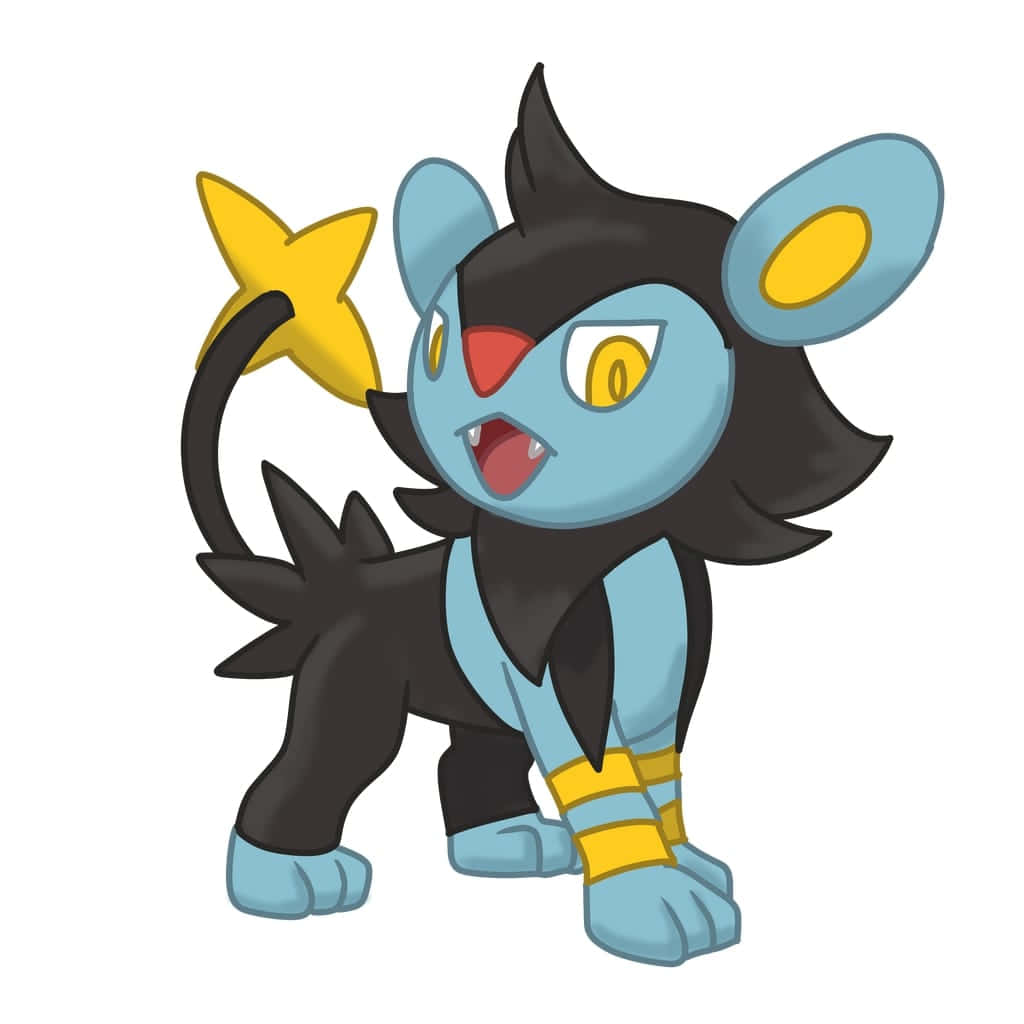 Luxio Pokémon rugiendo con sorpresa impactante Fondos de pantalla