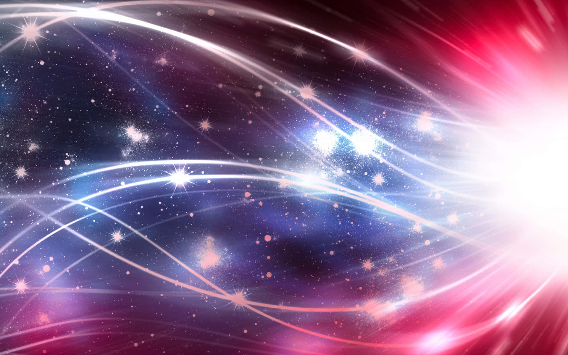 Luz Radiante de Galaxia Fondos de pantalla