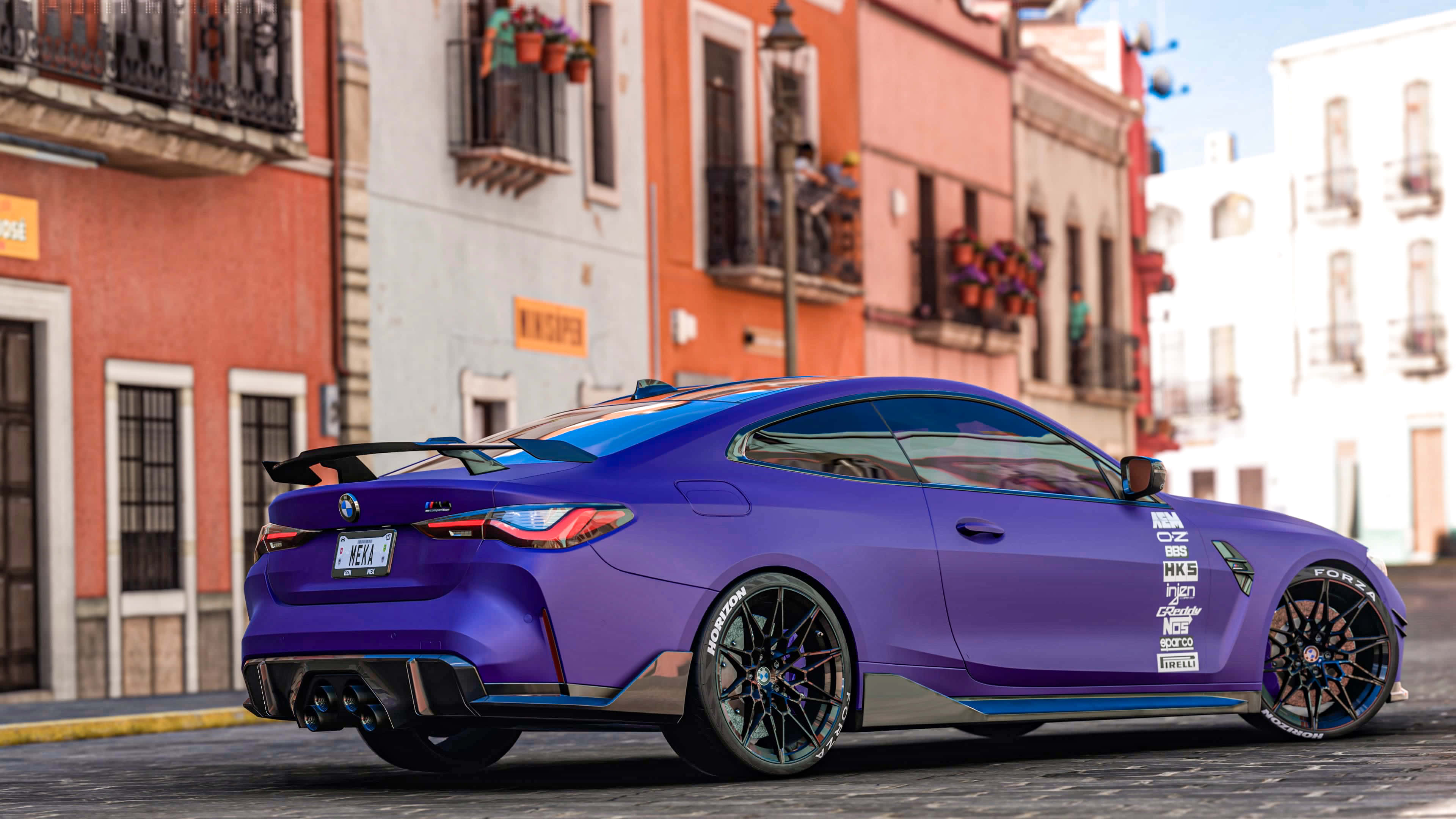 M4 Púrpura en Forza Horizon México Fondos de pantalla