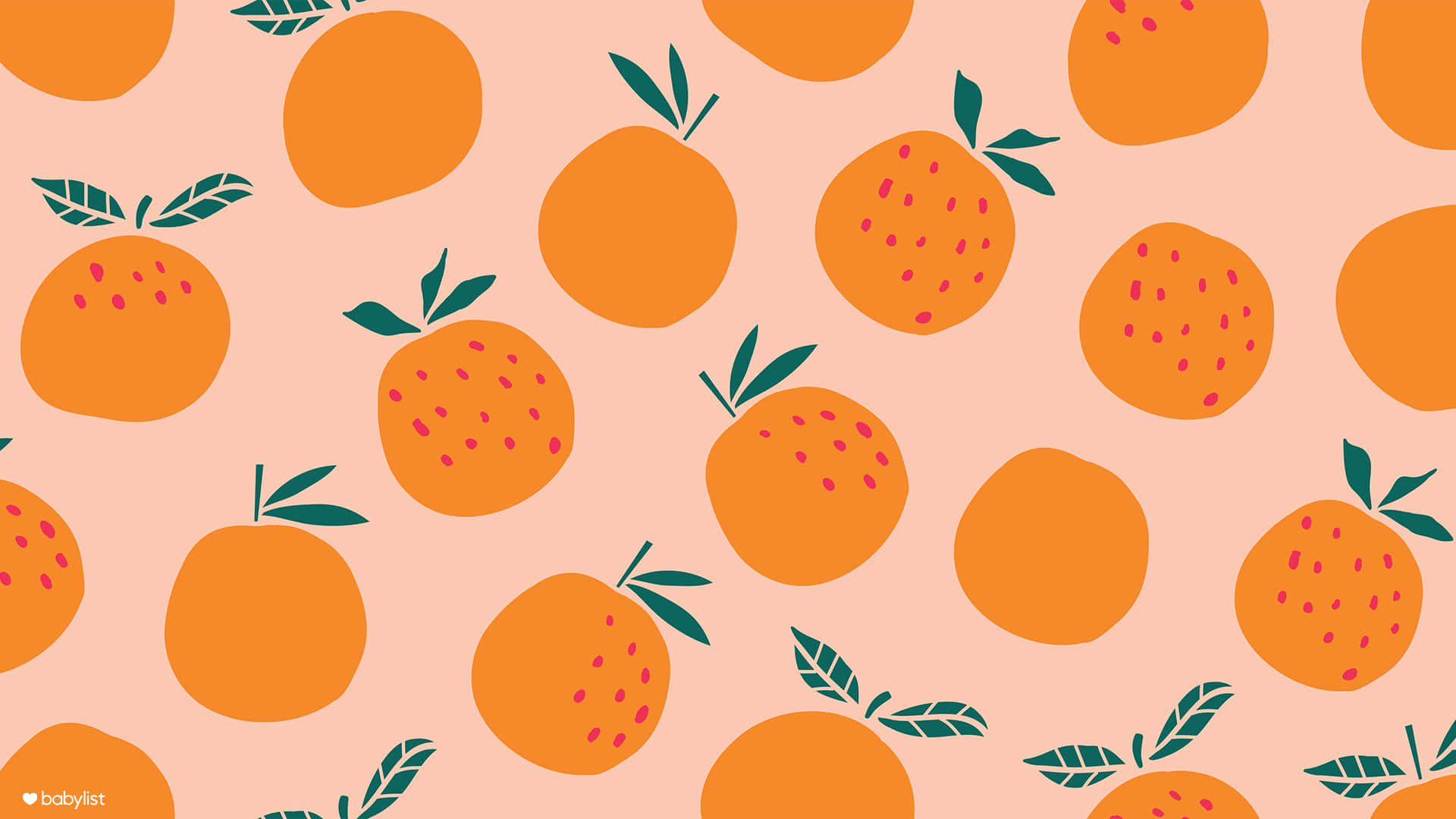 Mac Boho Naranja Estético Fondos de pantalla