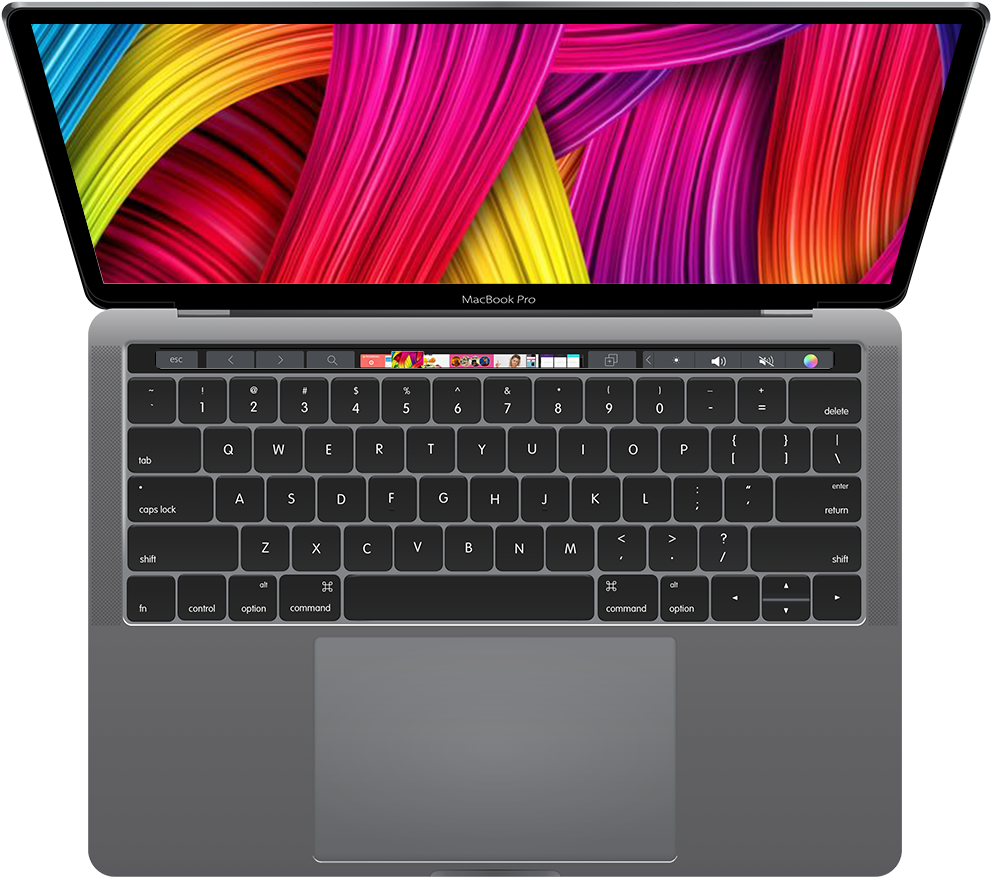 Mac Book Pro con pantalla abierta Fondos de pantalla