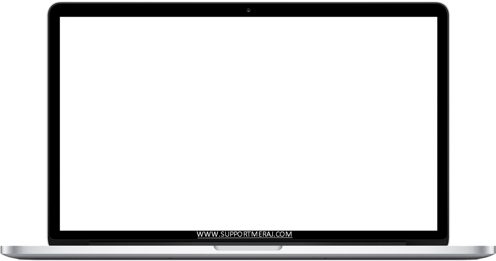 Mac Book Pro Mockup Pantalla en Blanco Fondos de pantalla