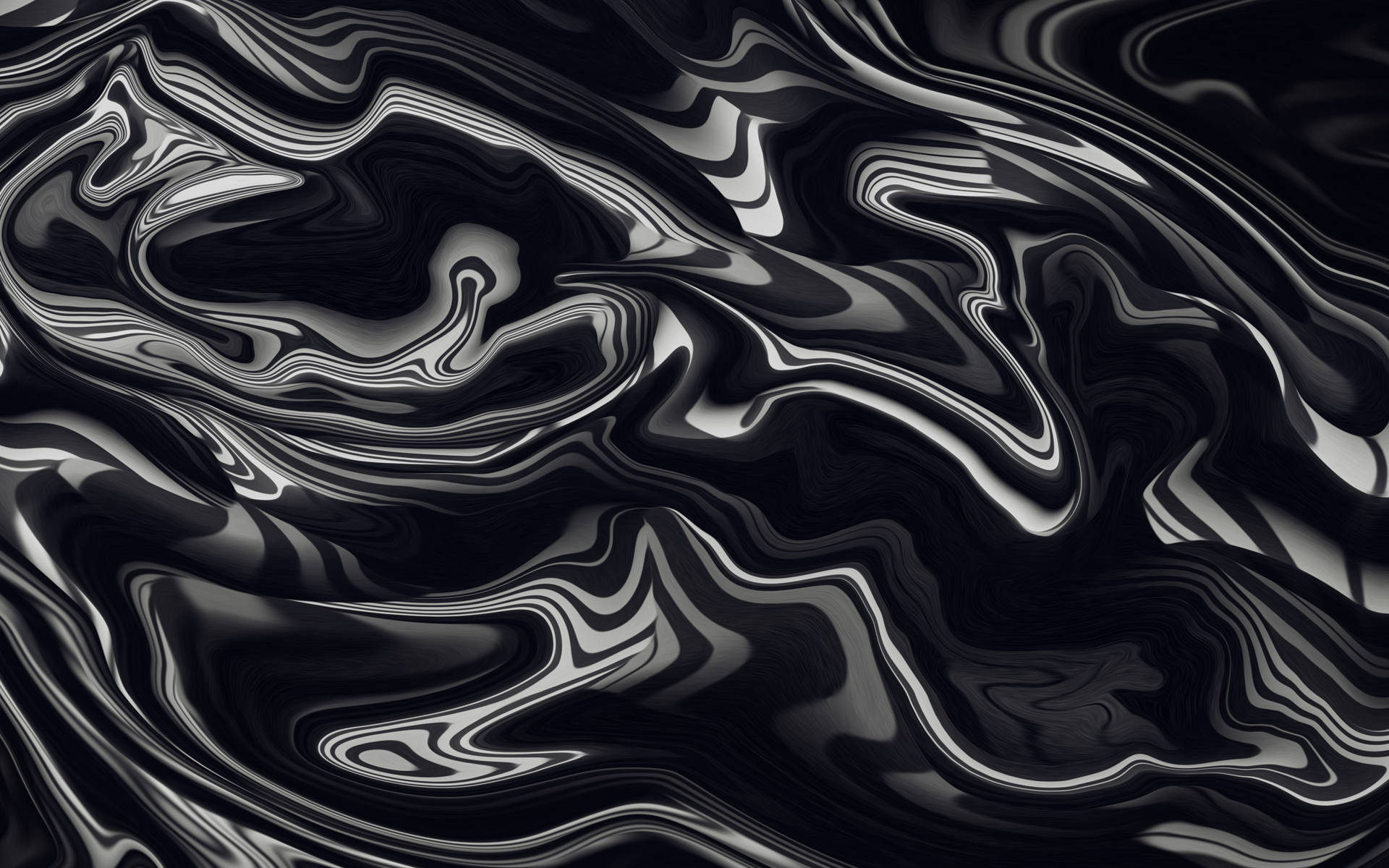 Líquido de Color Negro Abstracto para Mac