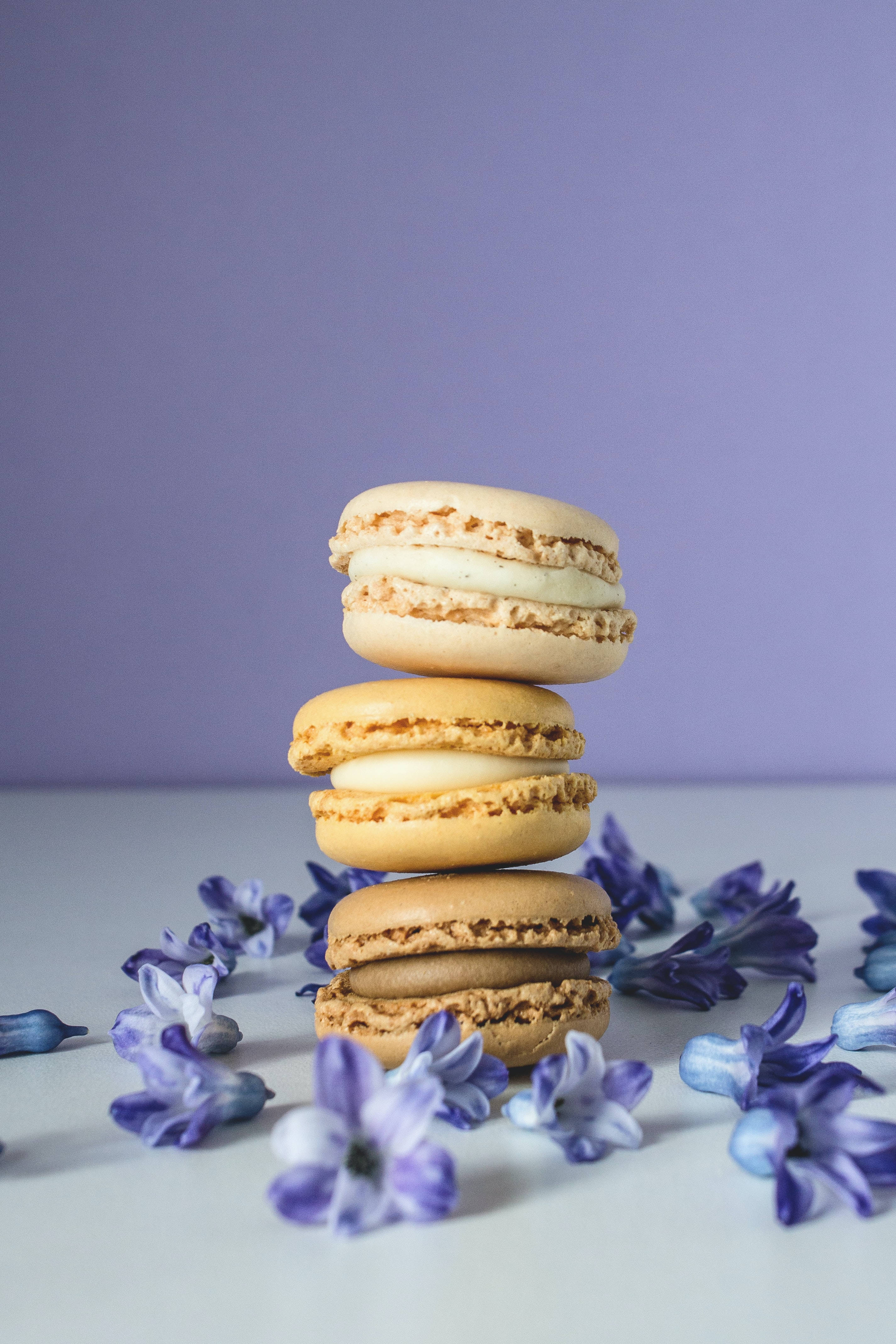 Macarons Beige Pastel para iPhone Fondos de pantalla