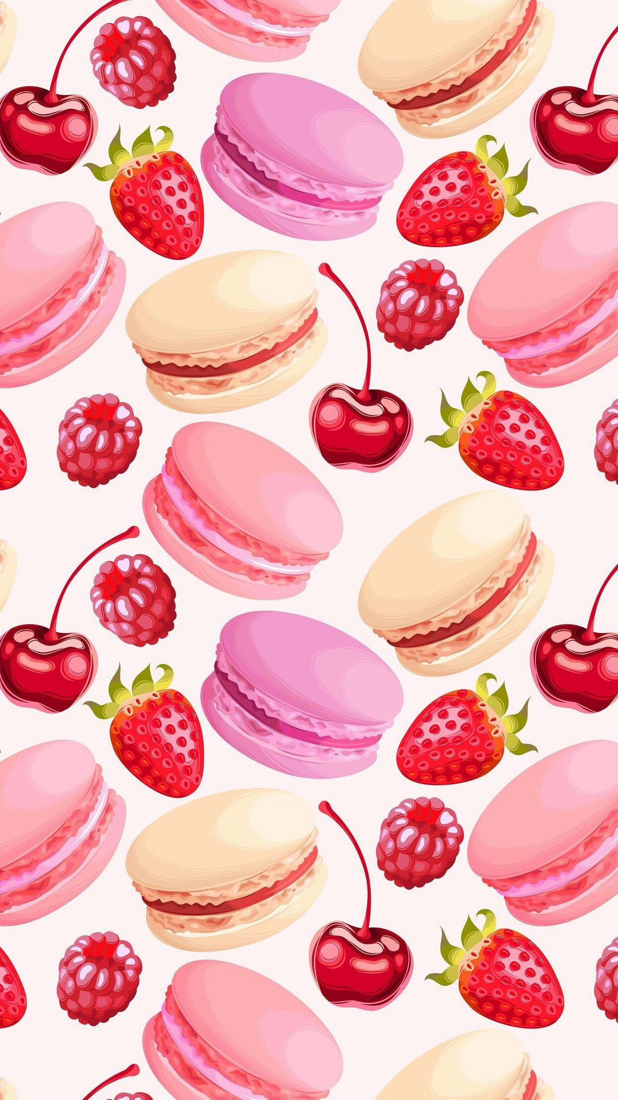 Macarons Tiernos y Femeninos Fondos de pantalla