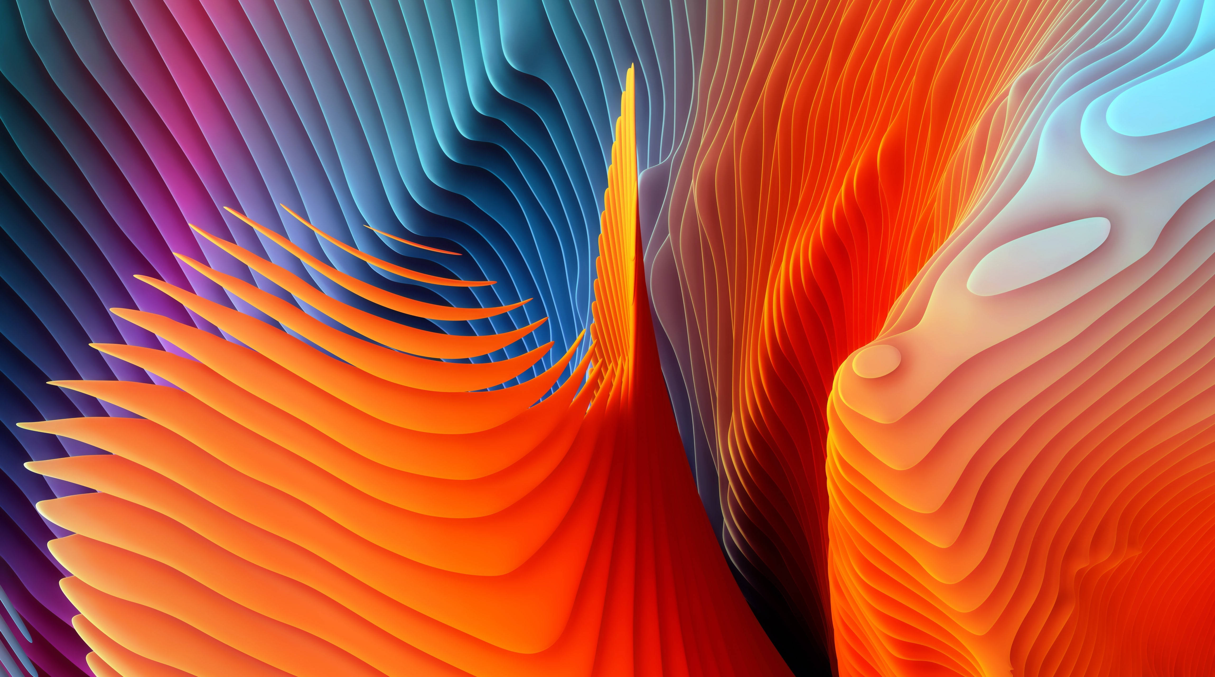 MacBook Air abstracto en capas Fondos de pantalla