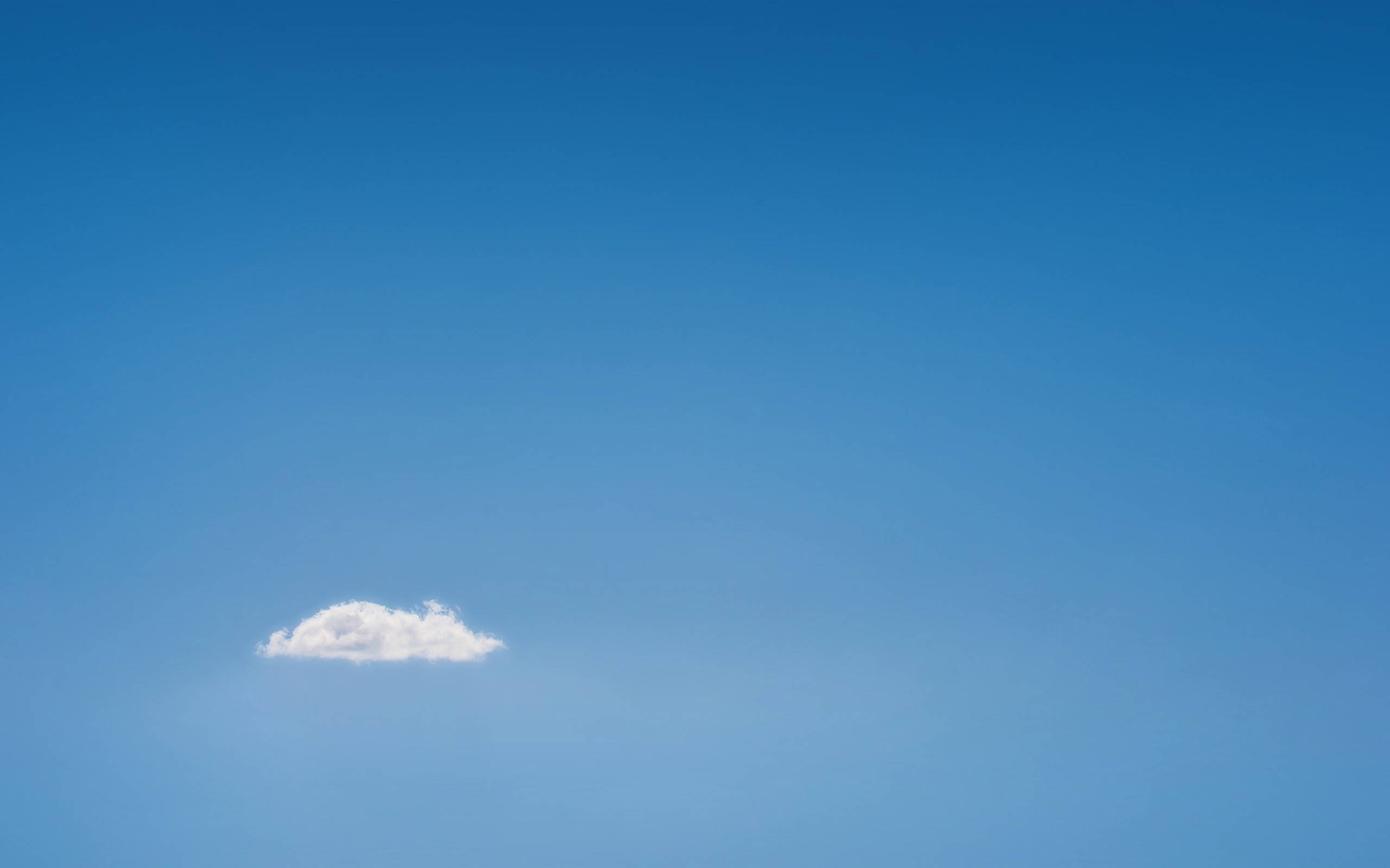 MacBook Air Nube Solitaria Fondos de pantalla