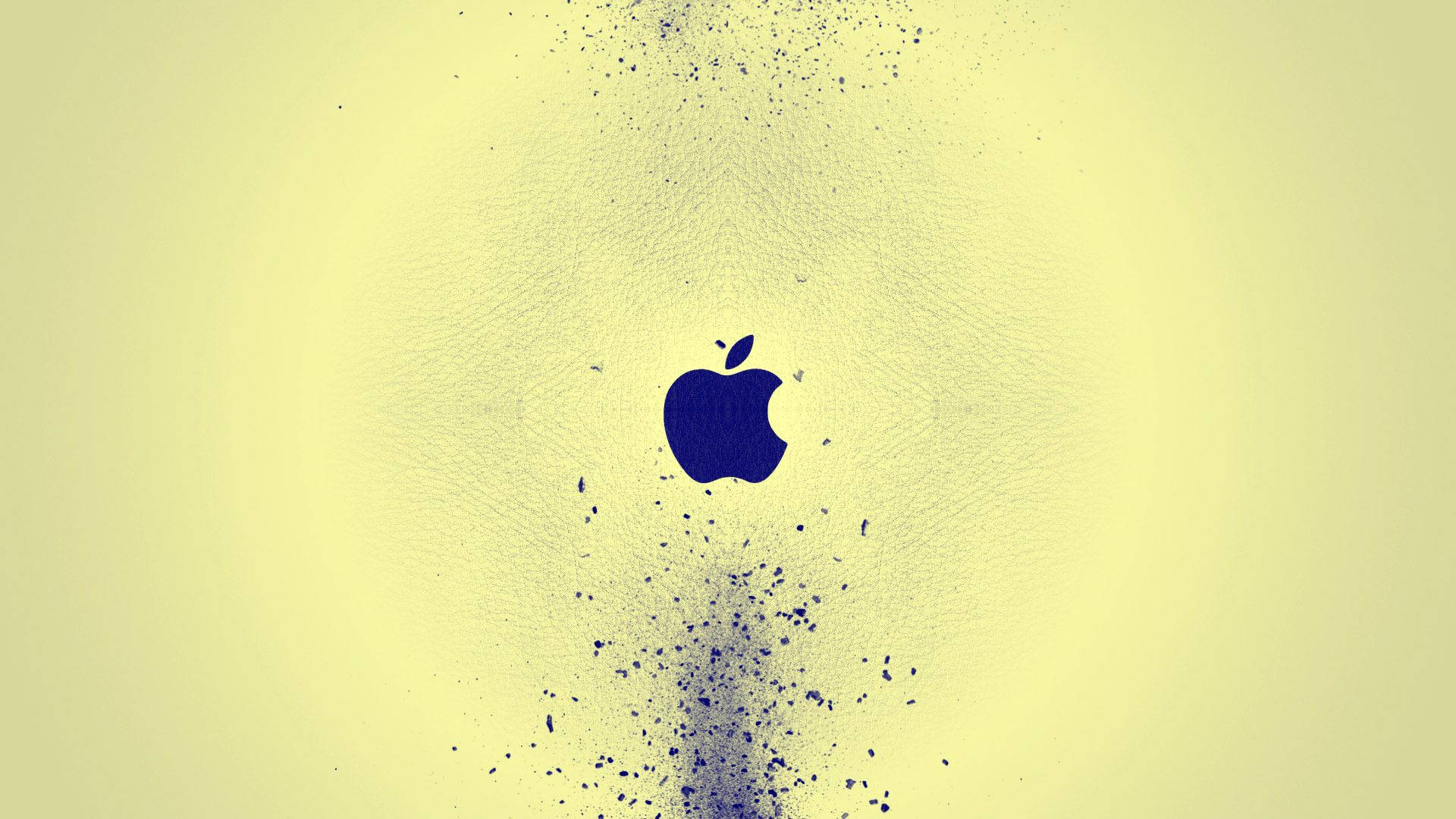 MacBook genial con logo azul Fondos de pantalla