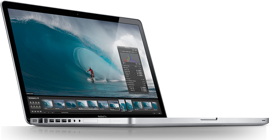 MacBook Pro con imagen de surf en pantalla Fondos de pantalla