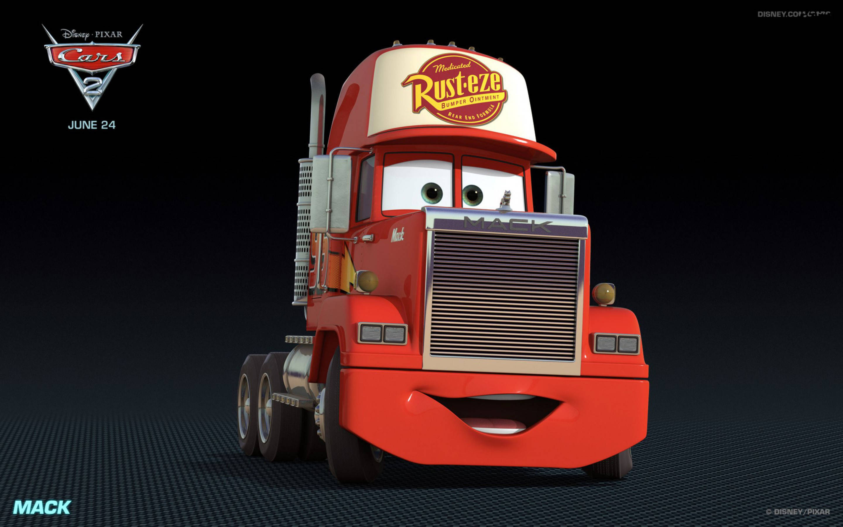 Mack de Cars 2 de Disney Pixar Fondos de pantalla