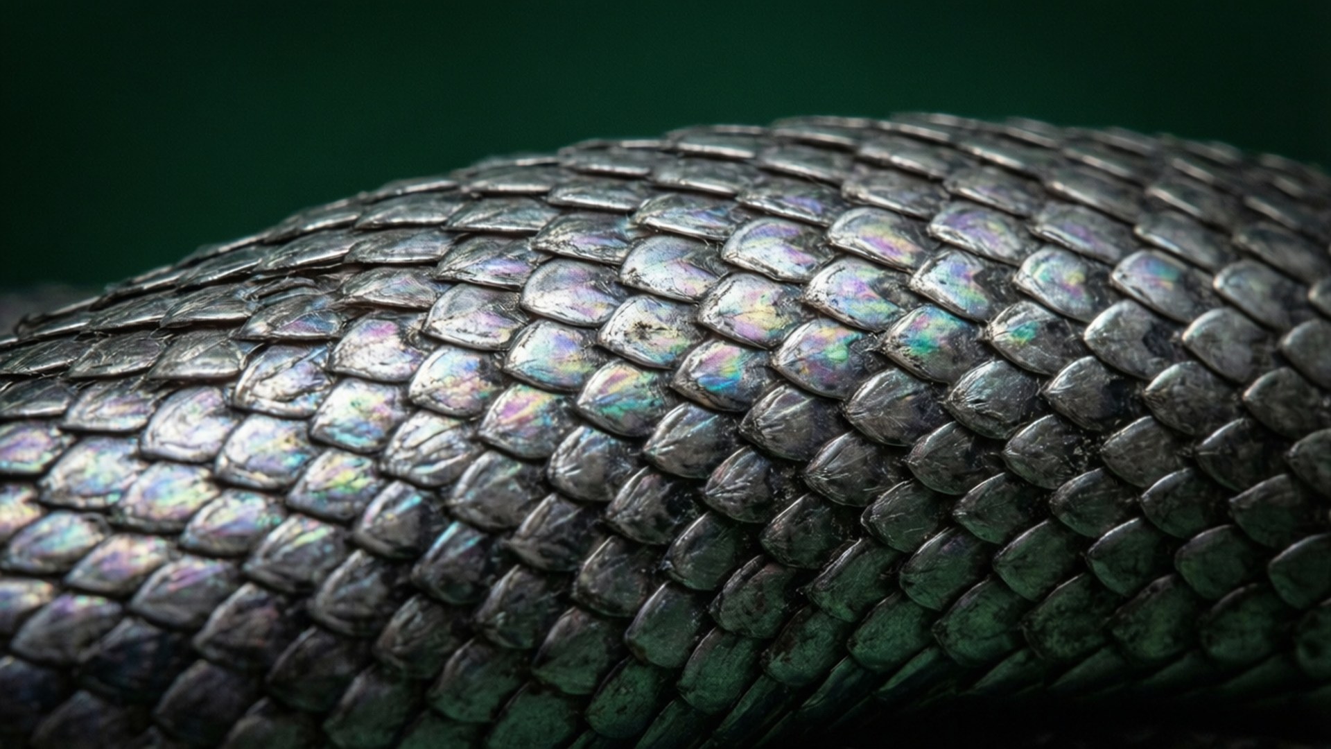 Macro de Escamas de Serpiente Plateadas Fondos de pantalla
