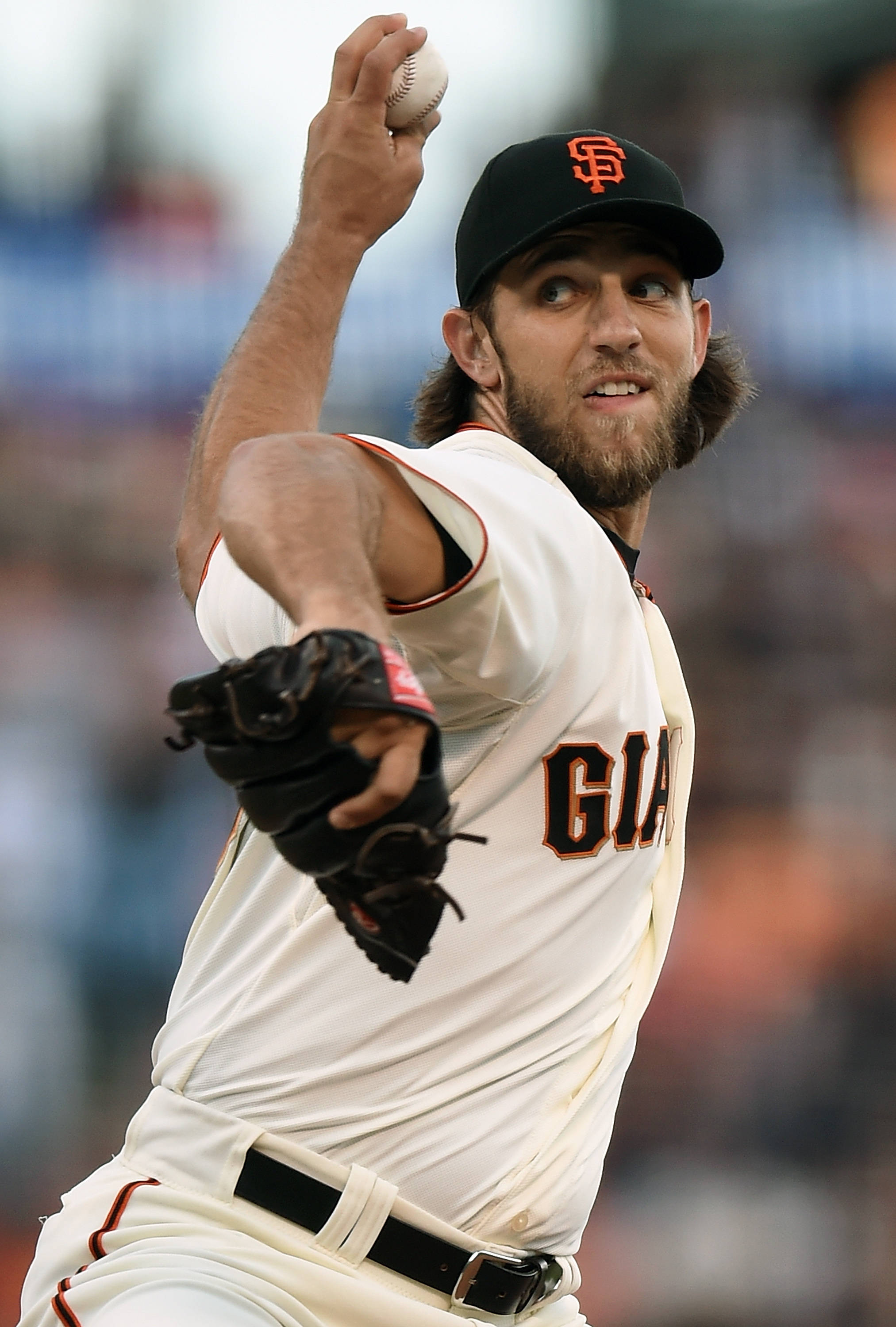 Madison Bumgarner Lanzamiento de Béisbol Fondos de pantalla
