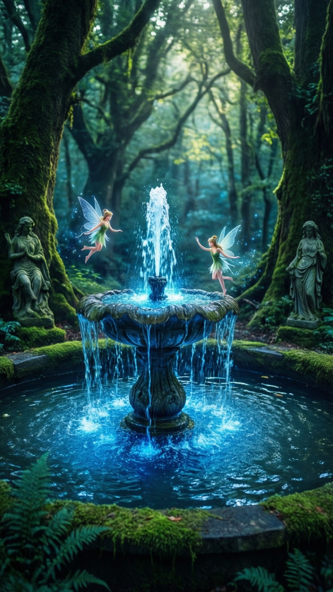 Magia de la Fuente de Hadas Fondos de pantalla
